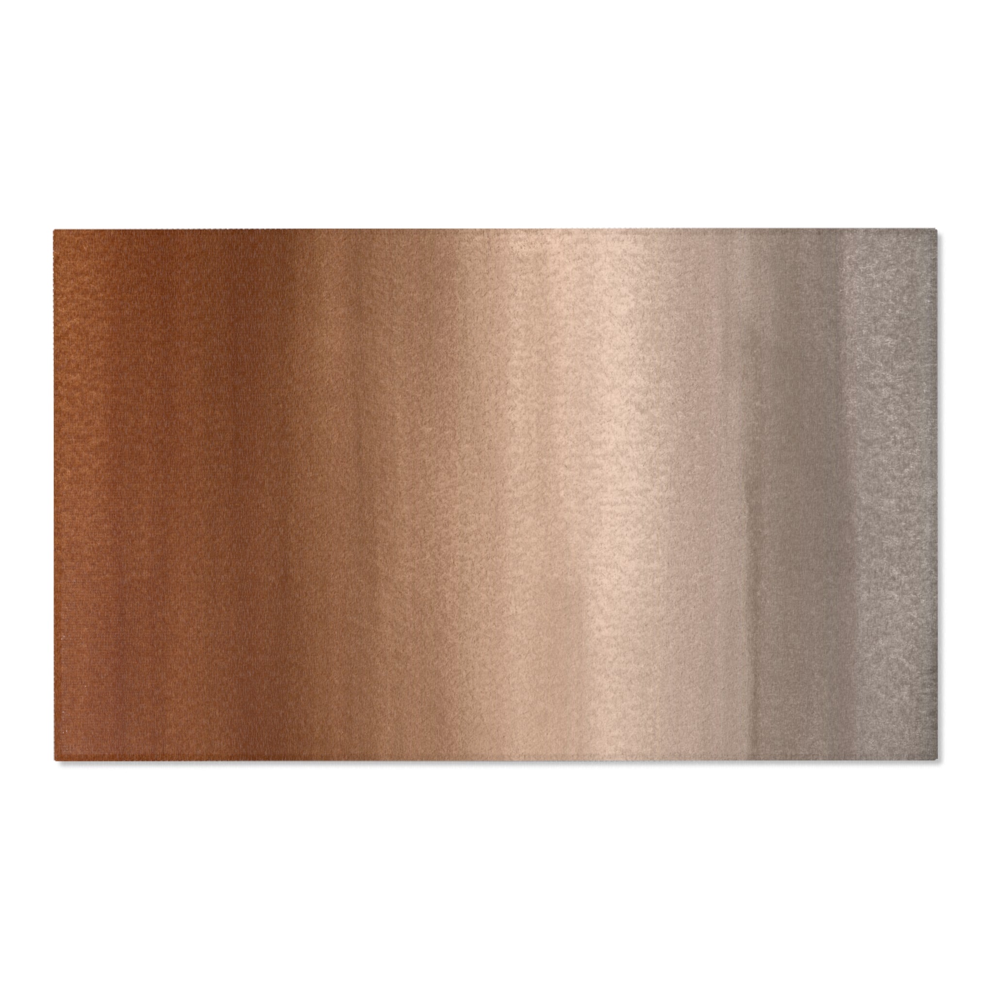 Modern Area Rug | Brown, Beige Taupe Ombre