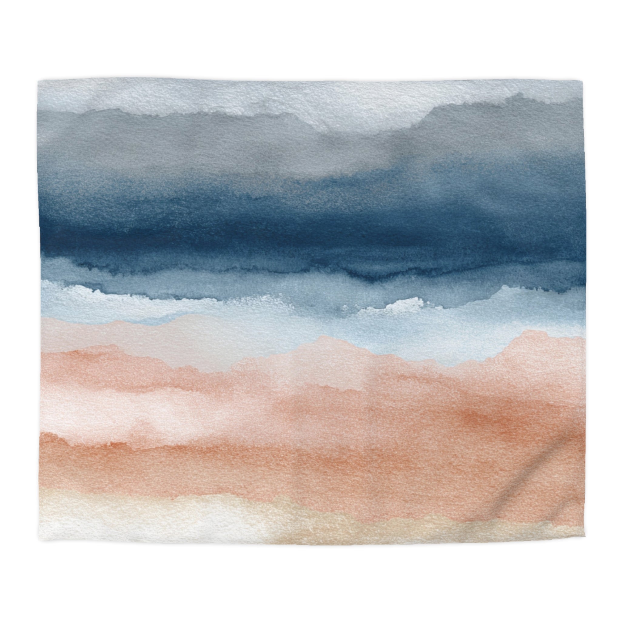 Ombre Duvet, Pillow Cover | Pink Blue Bedroom Decor
