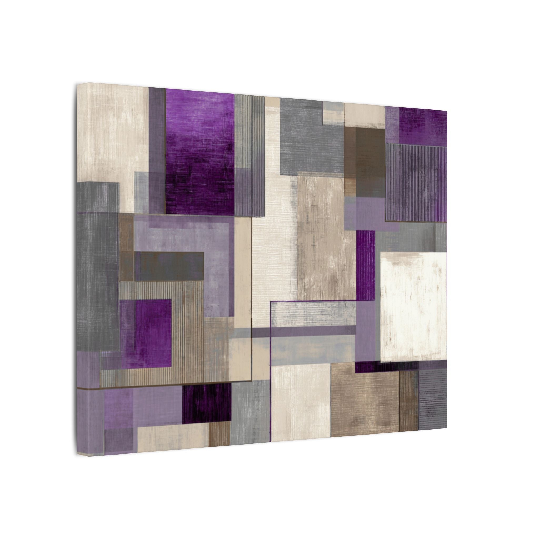 Canvas Wall Art | Earthy Neutral Watercolor Boho Wall Artwork