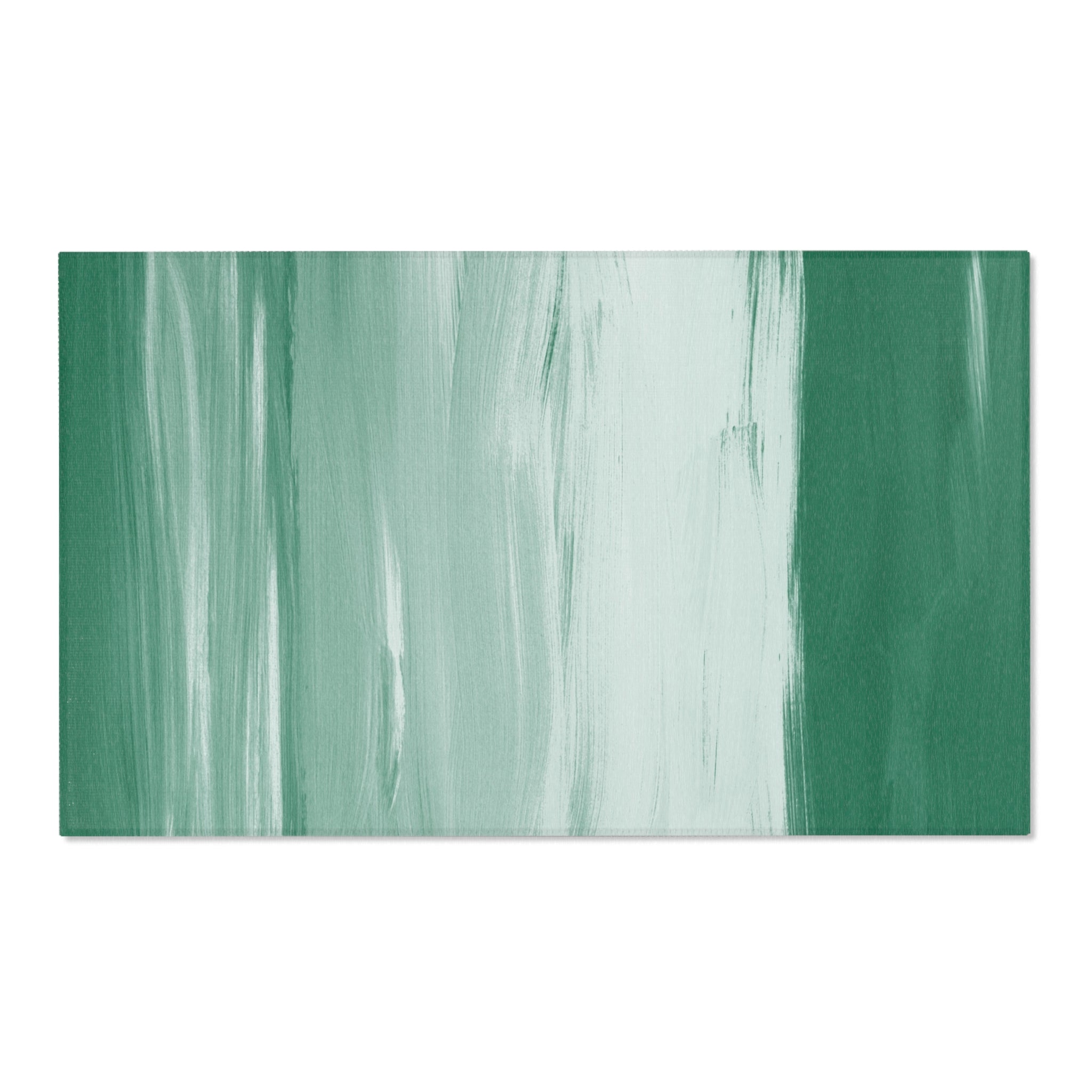 Abstract Ombre Area Rug | Sage Green Rug