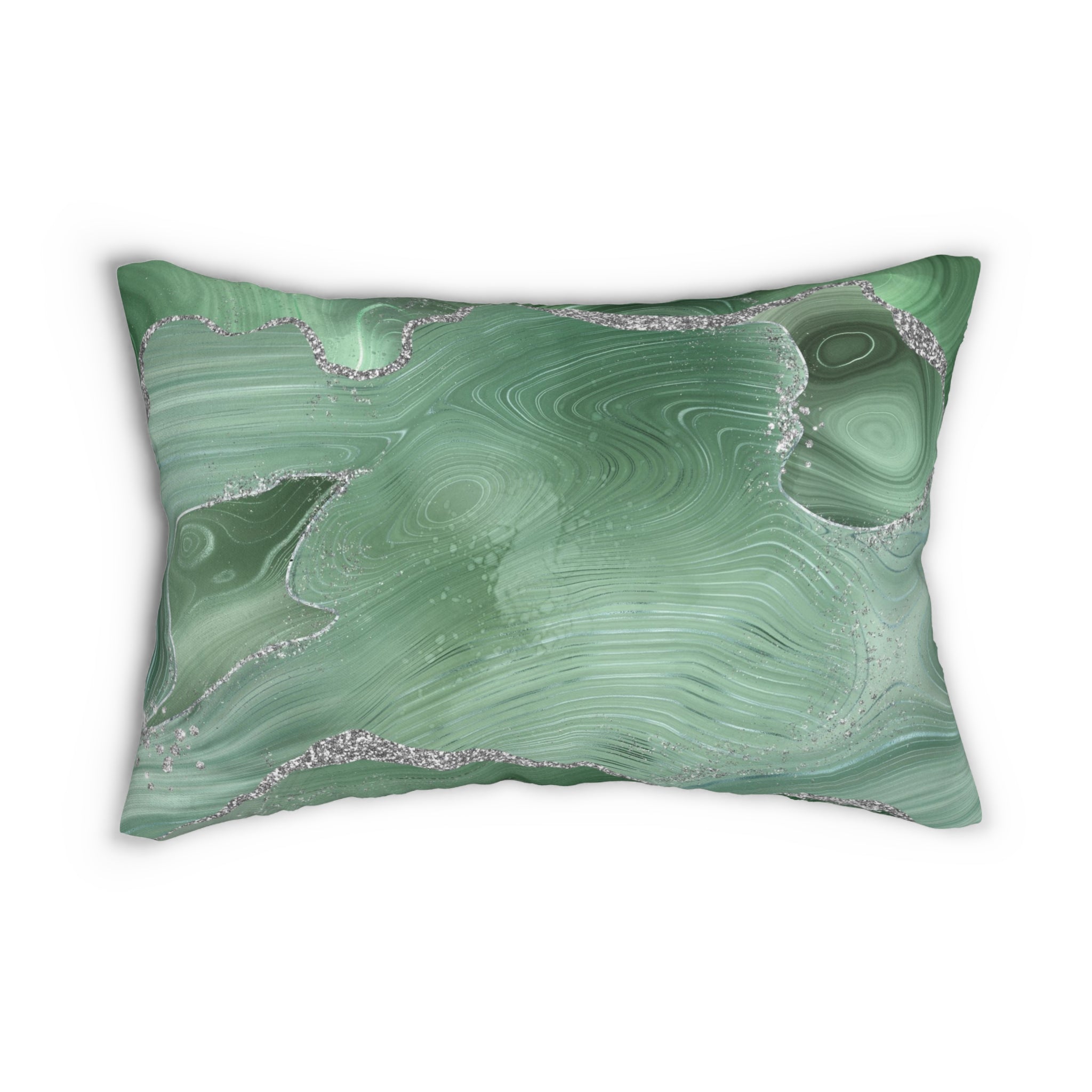 Lumbar rectangle throw pillow