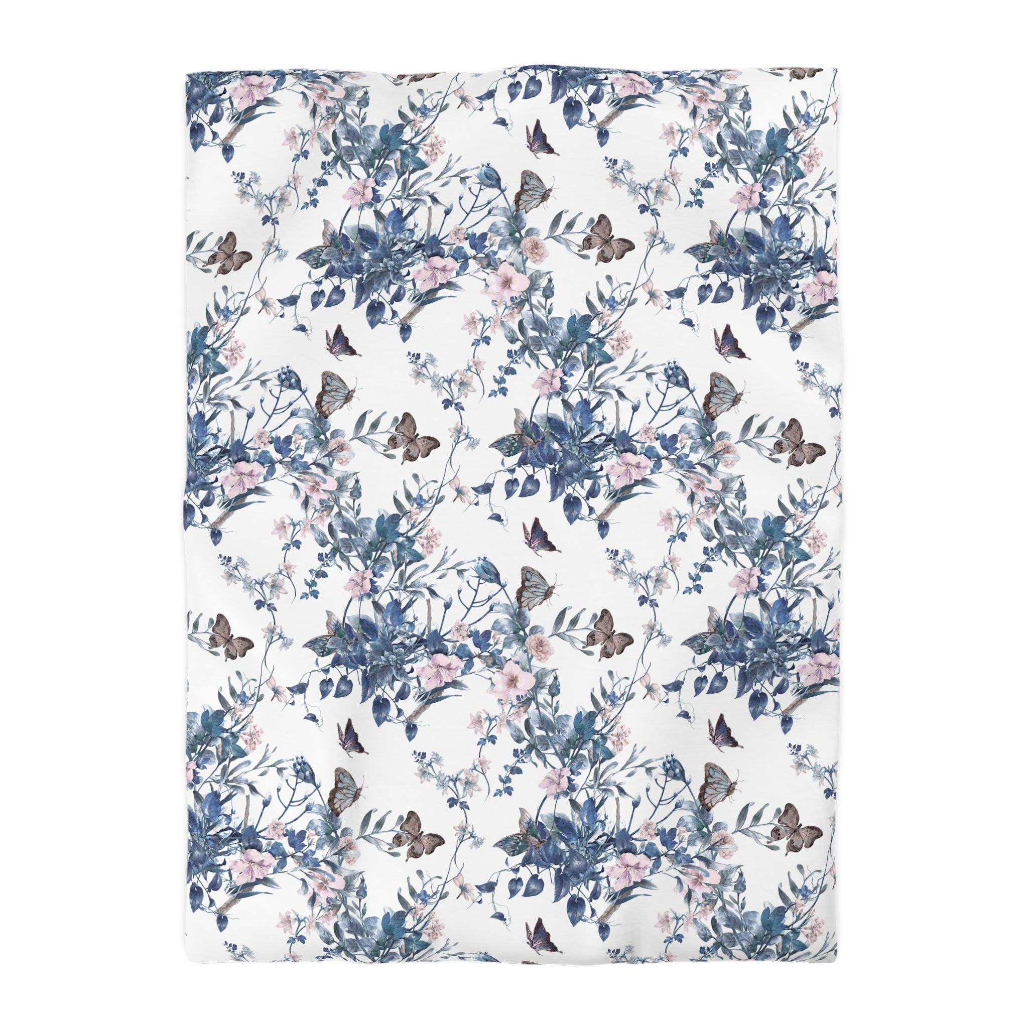 Floral Cotton Duvet, Pillow Cover | Nature Bedroom Decor