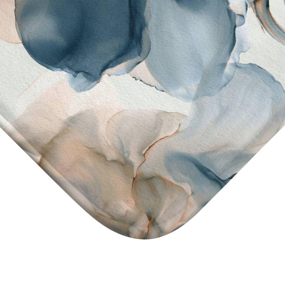 a close up of a tie on a white background
