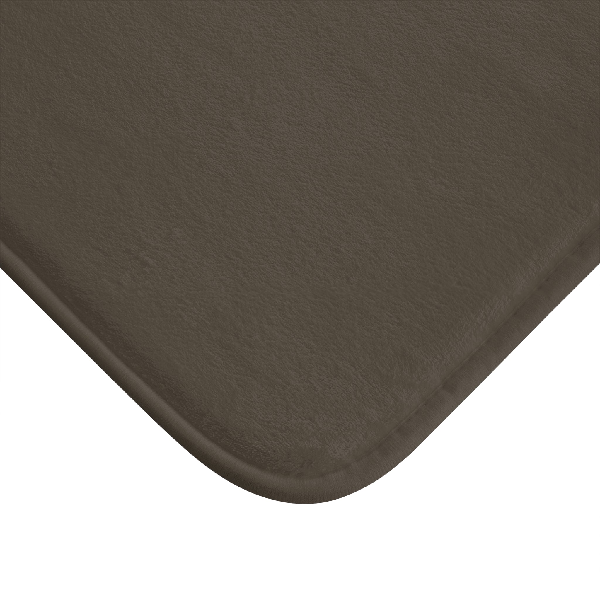 Floral Boho Bath, Kitchen Mat, Rug | Dark Brown Beige Gold Leaf