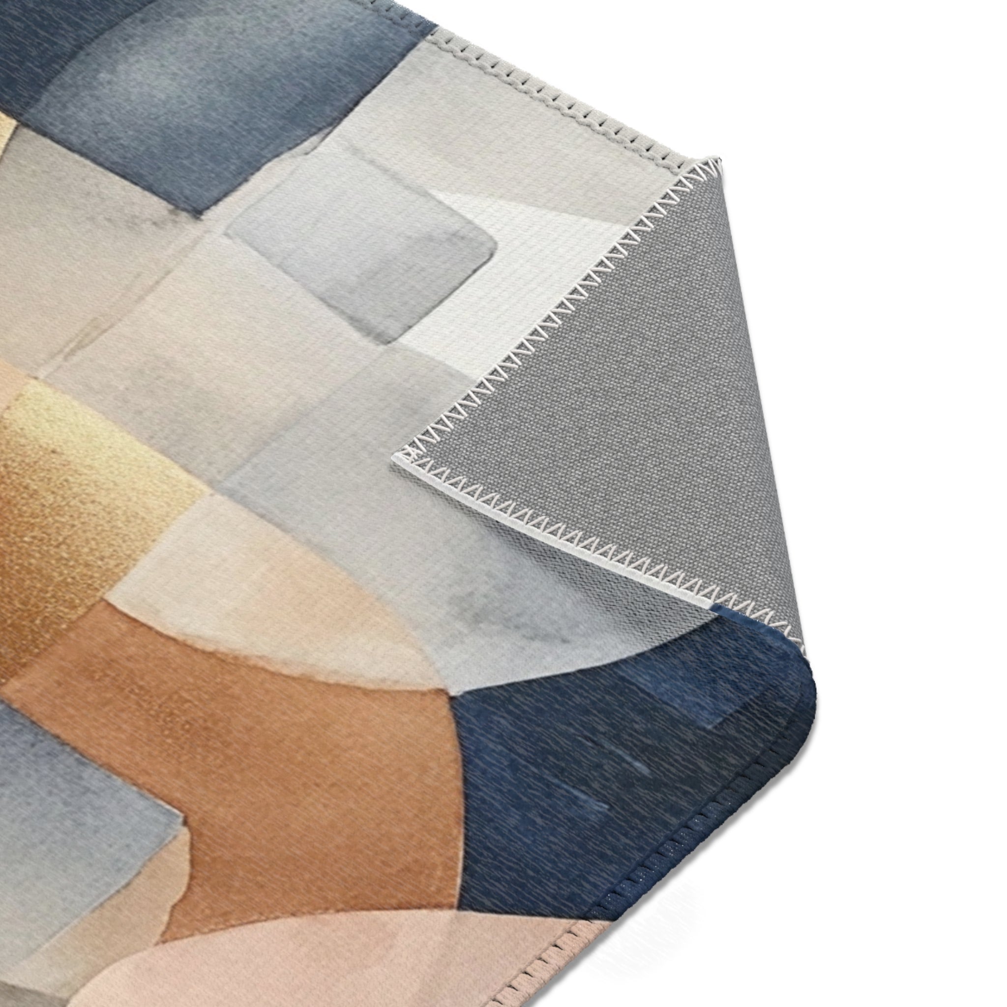 Abstract Large Area Rug | Modern Watercolor Rug