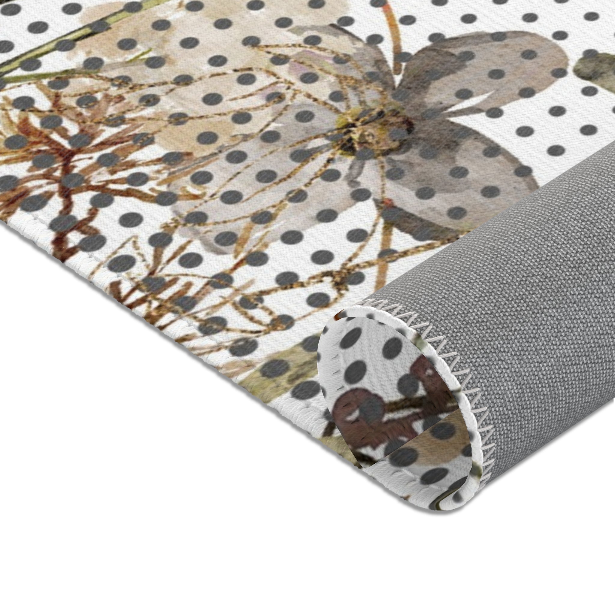 Floral Area Rug | Botanical Neutral Rug