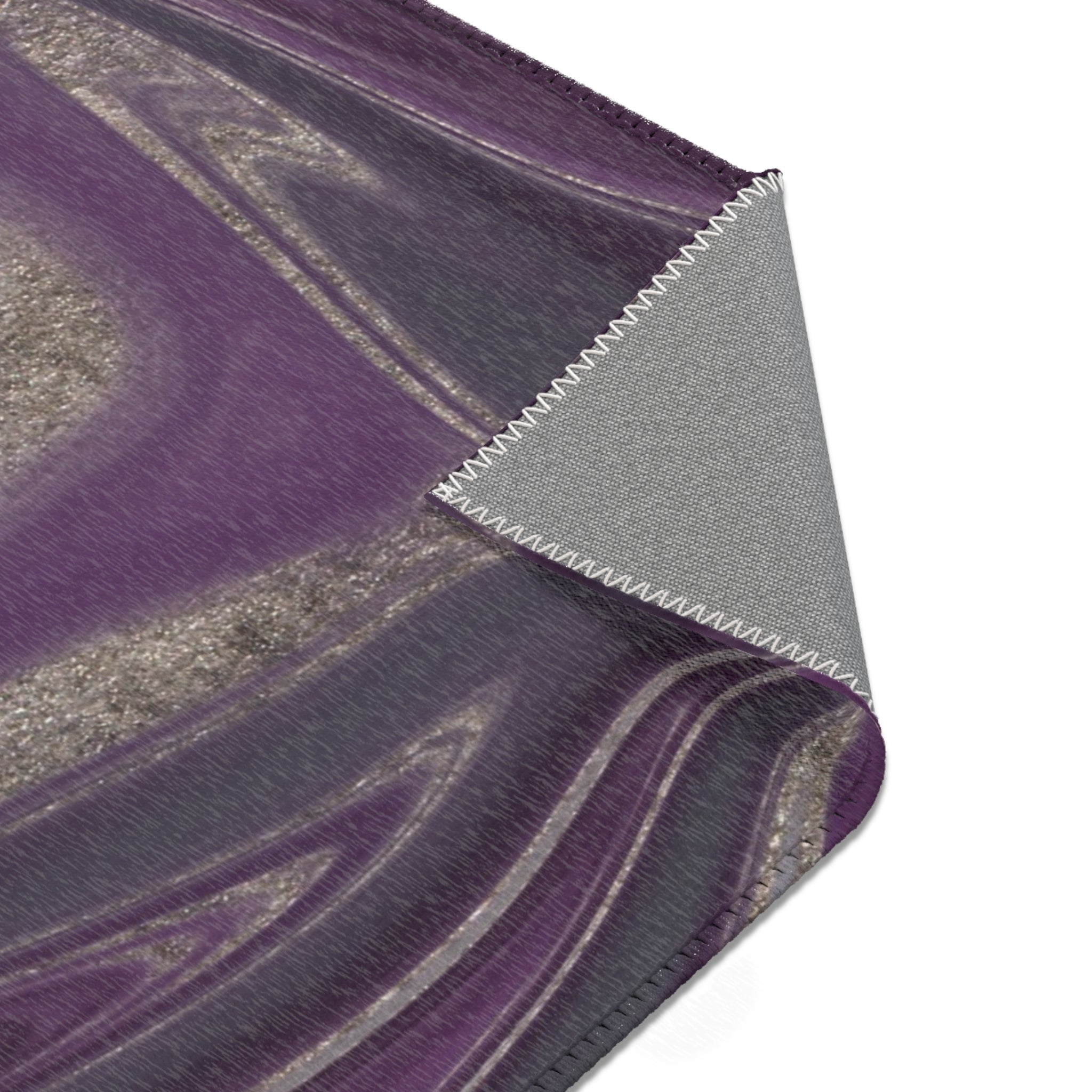 Abstract Large Area Rug | Modern Rug, Purple Lavender