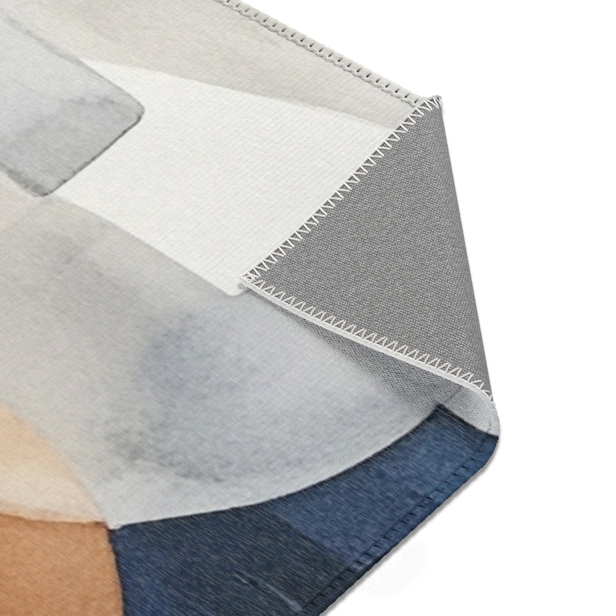 Abstract Large Area Rug | Modern Watercolor Rug