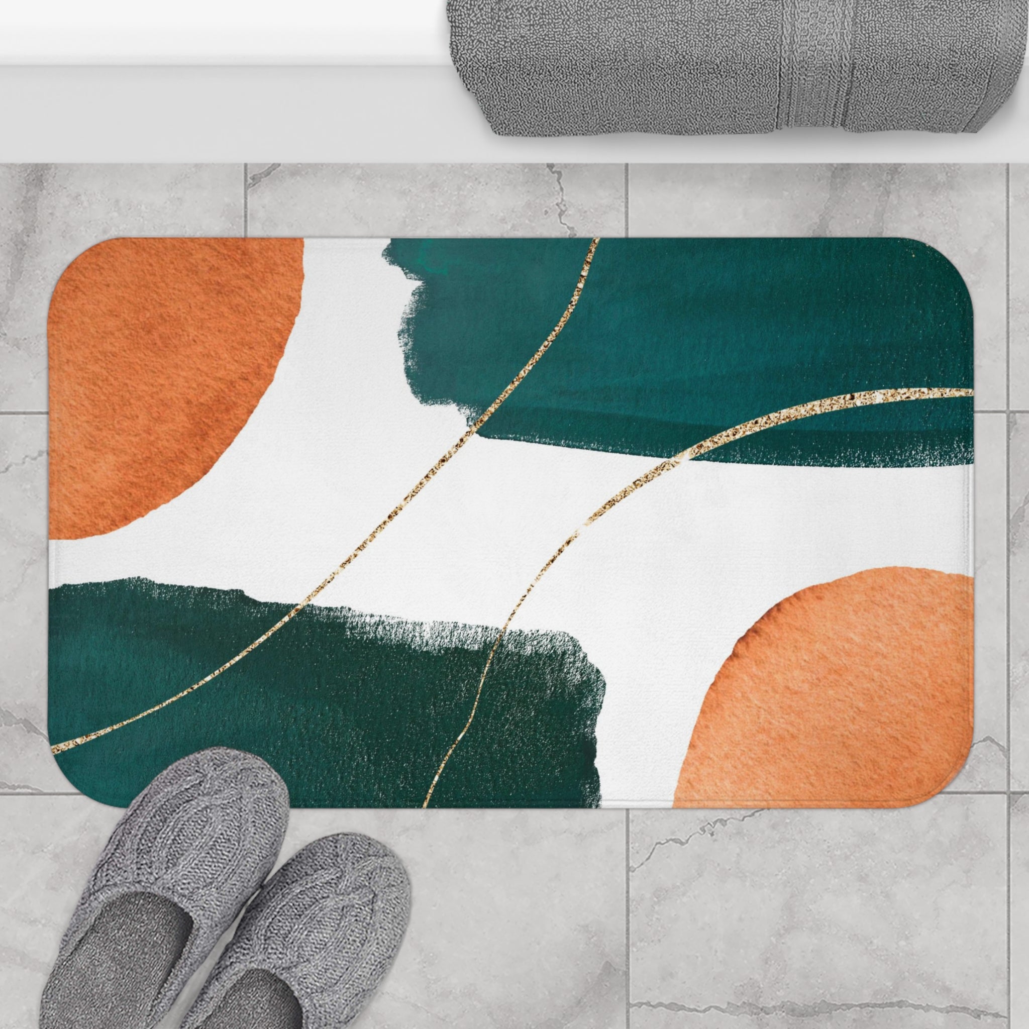 bathroom rug