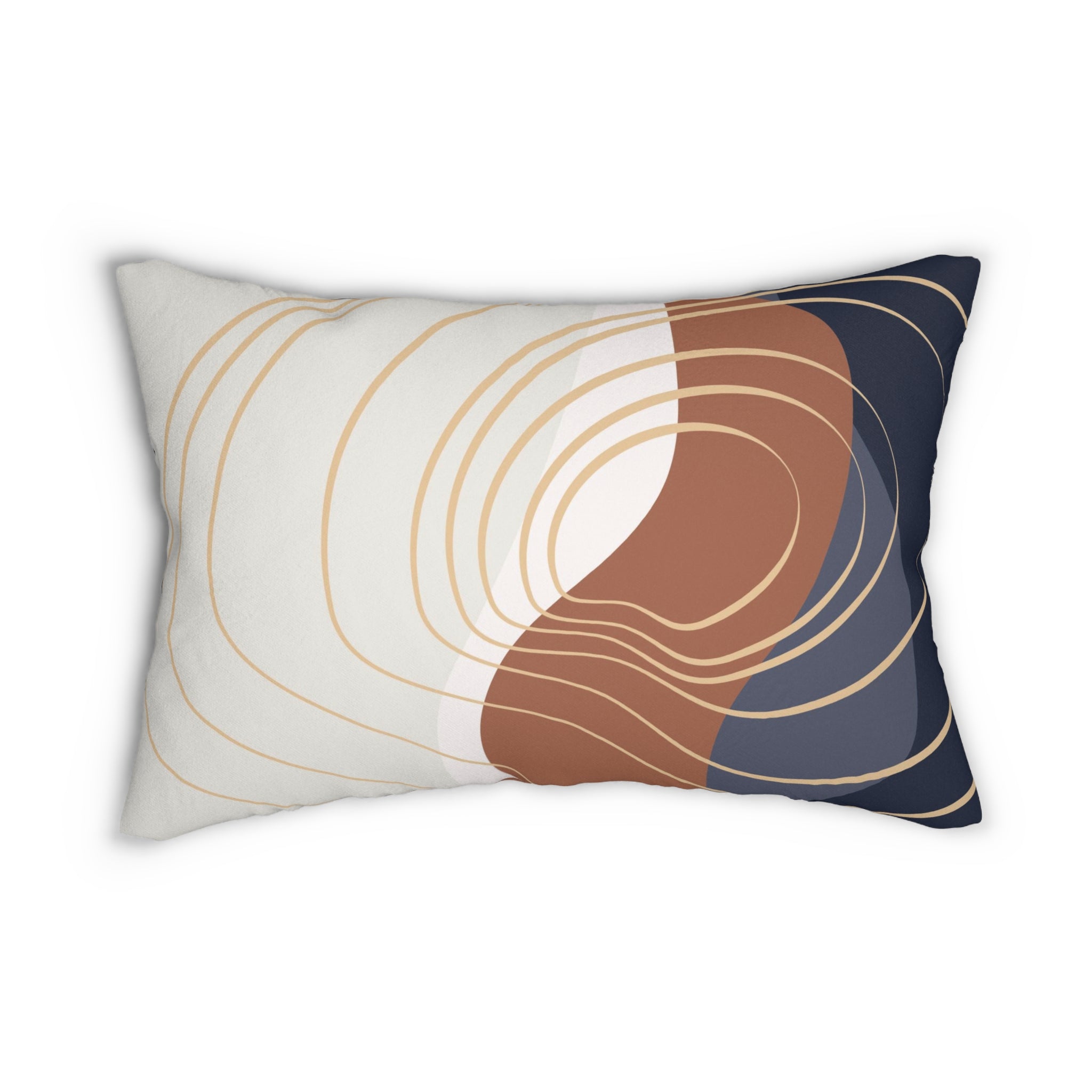 Lumbar rectangle throw pillow
