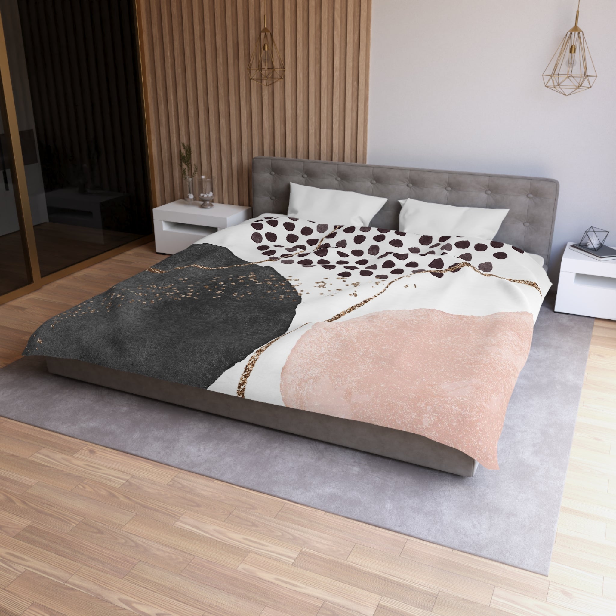 Abstract Duvet Cover | Blue | Bedroom Decor