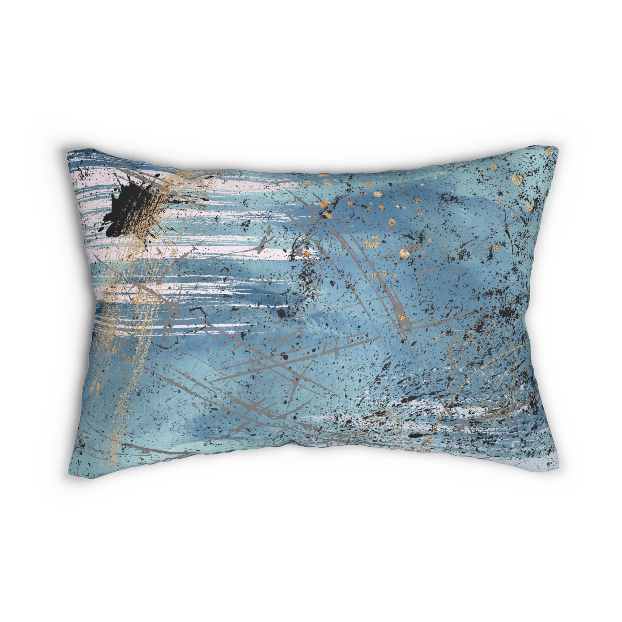 Lumbar rectangle throw pillow
