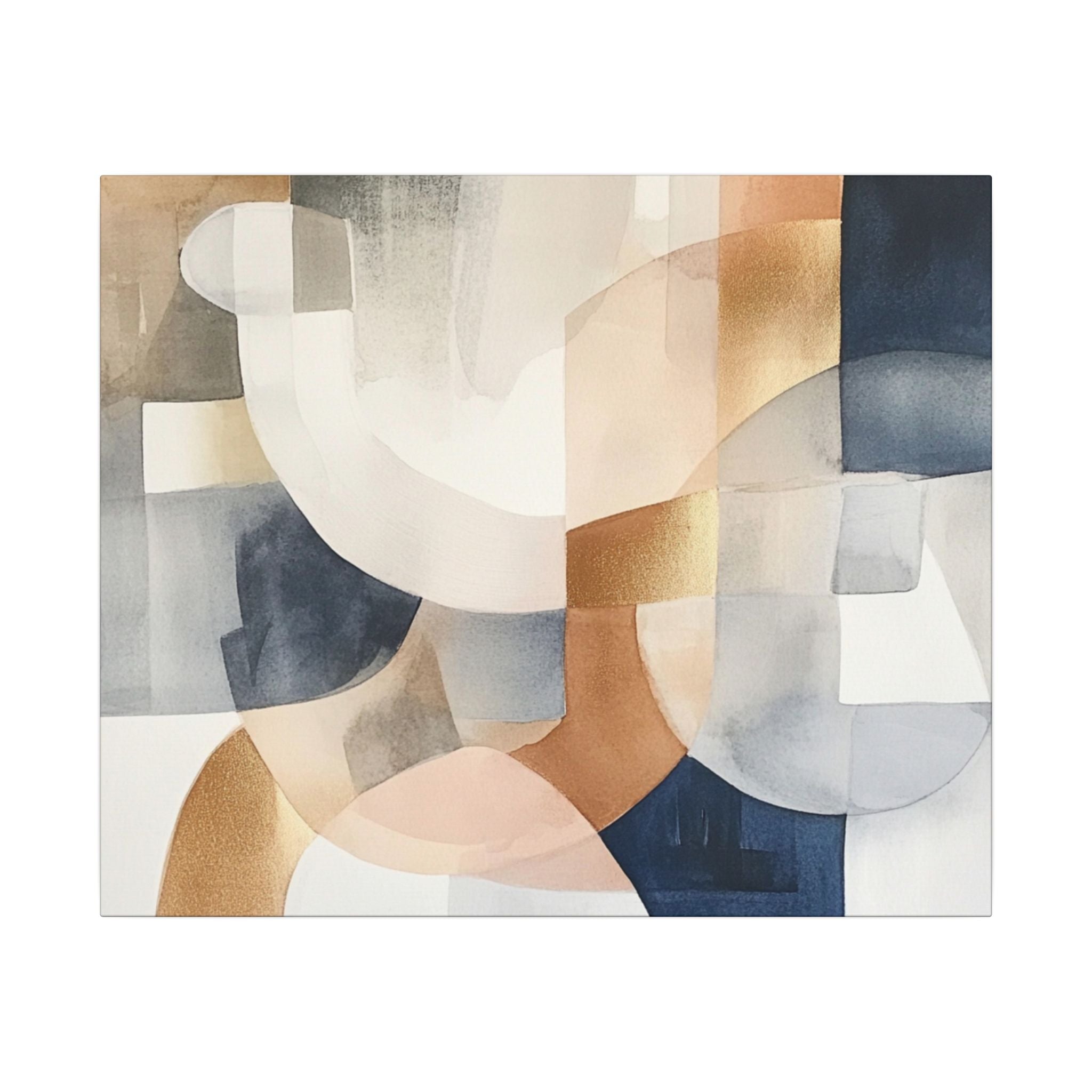Abstract Neutral Wall Art Print | Boho Earthy Home Decor | Biege Ivory Modern Organic Art