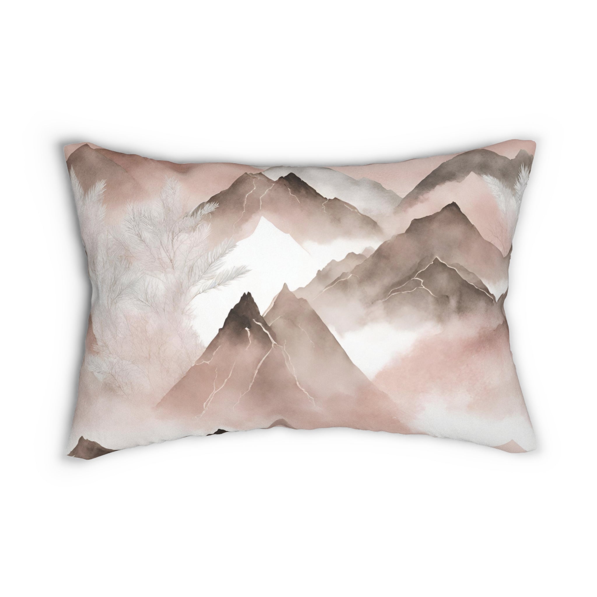 Lumbar rectangle throw pillow