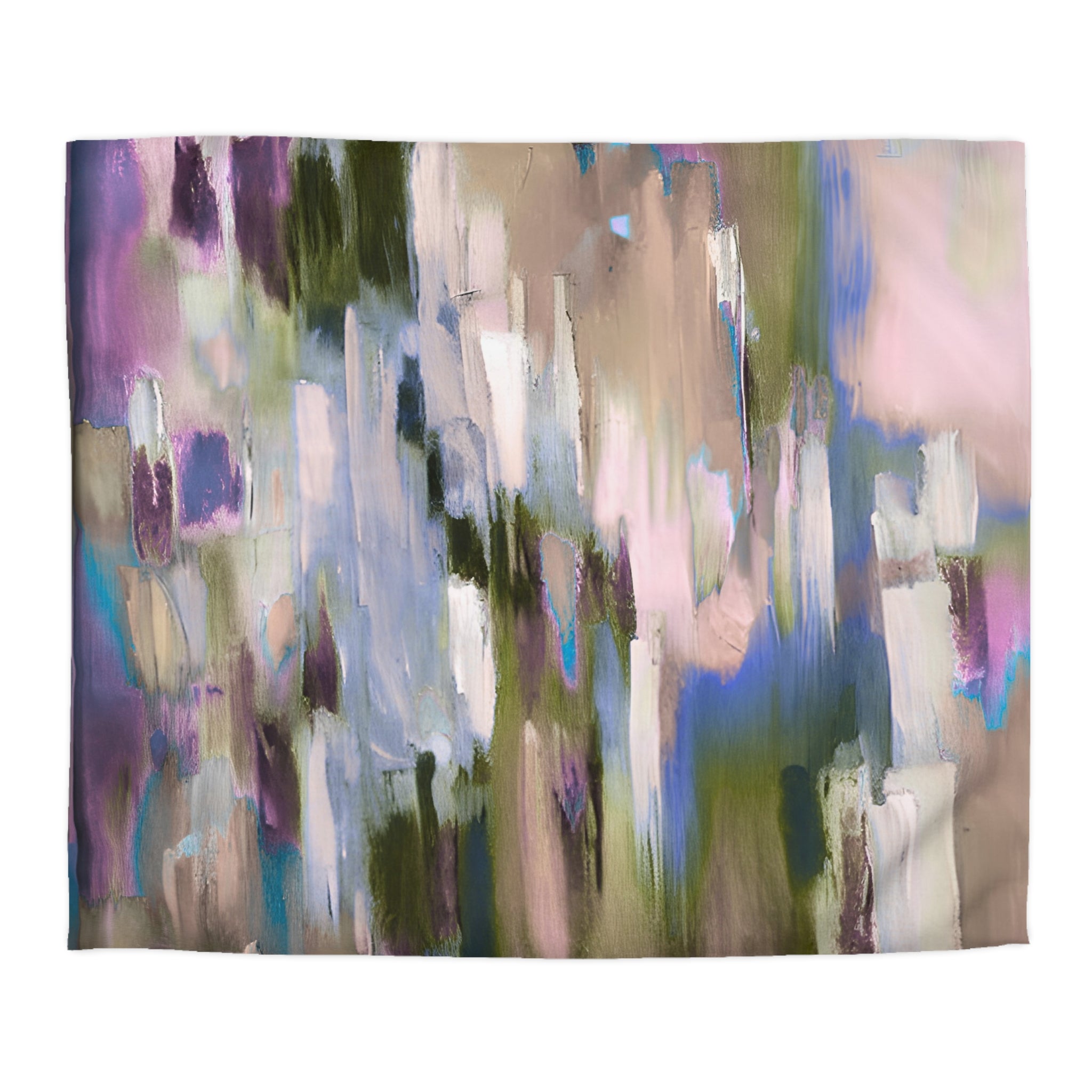 Abstract Duvet Cover | Colorful Bedding Boho Decor