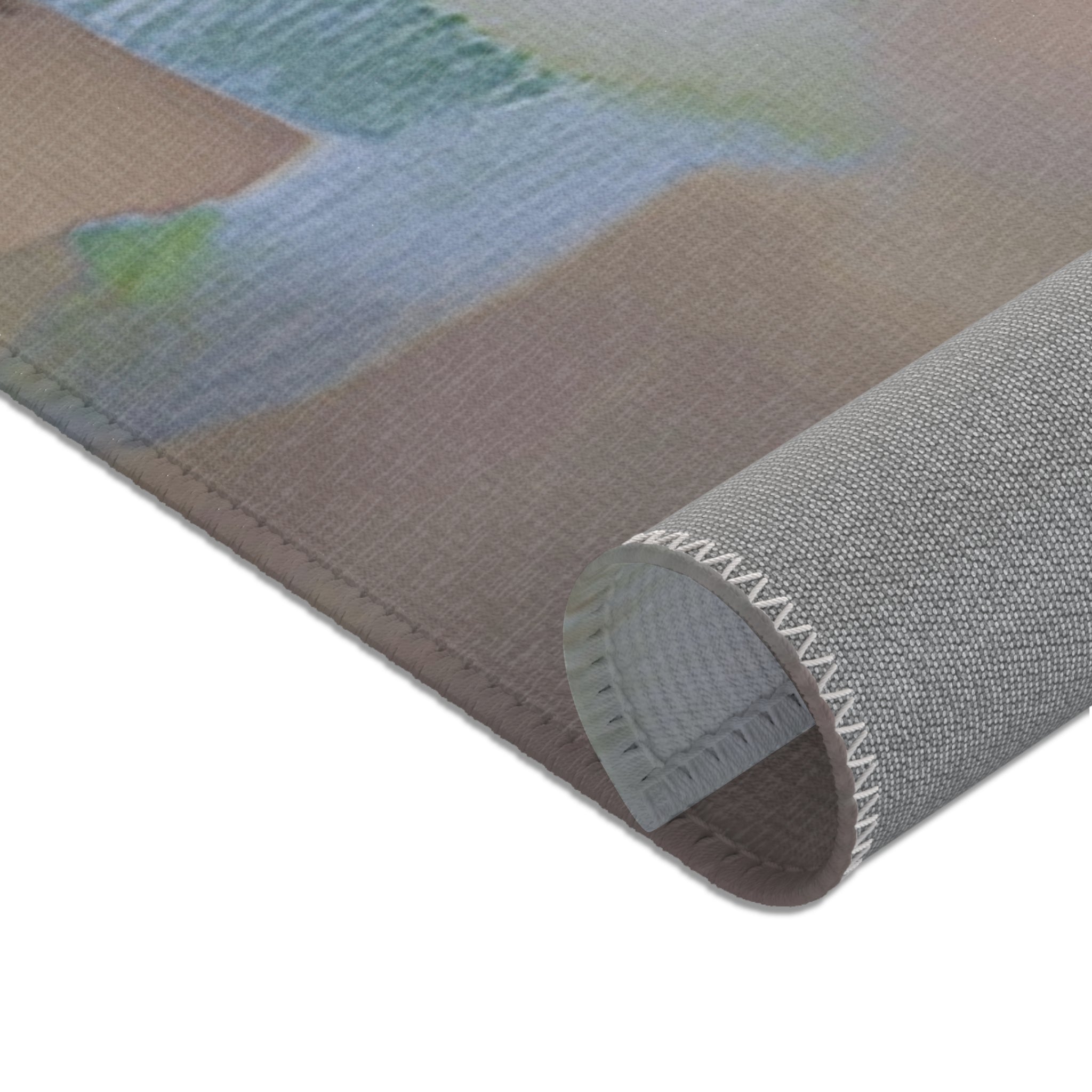 Abstract Ombre Area Rug | Pastel Rug