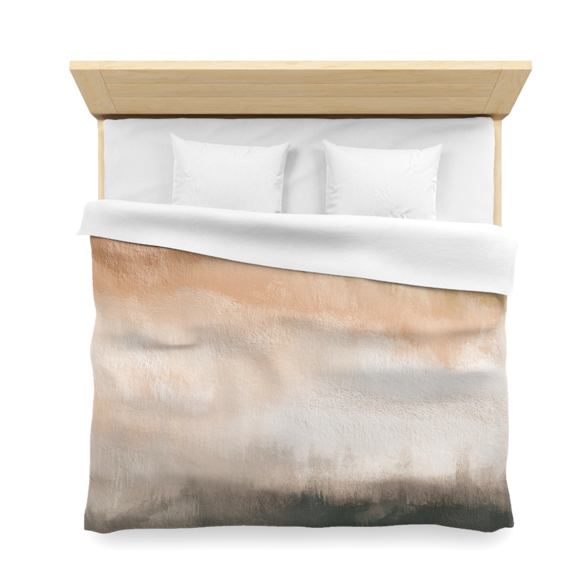 Ombre Duvet, Pillow Cover | Beige Grey Bedroom Decor