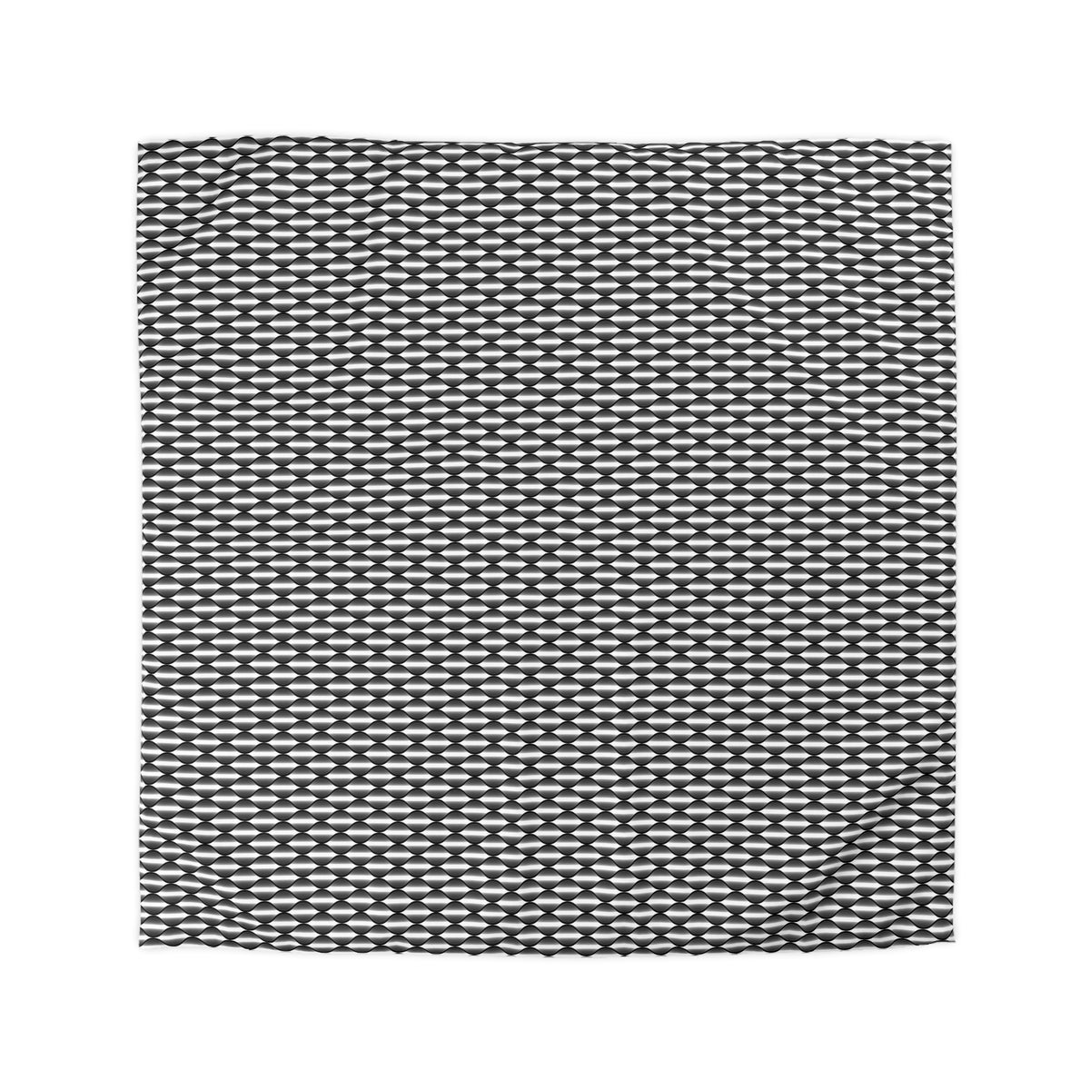a black and white checkered pattern.
