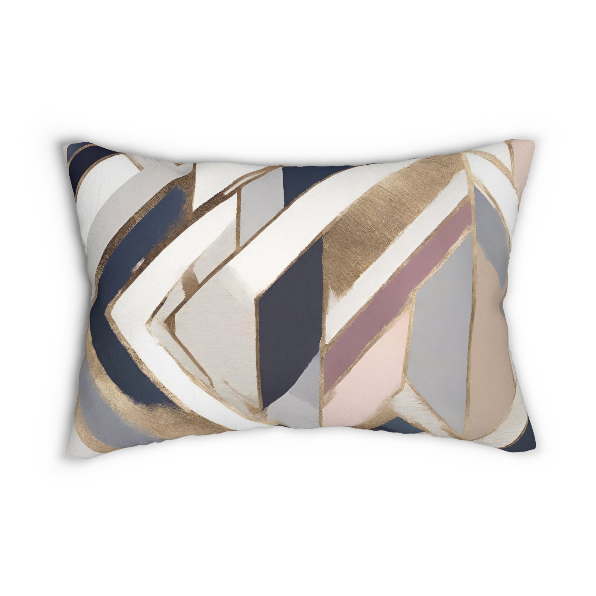 Lumbar rectangle throw pillow