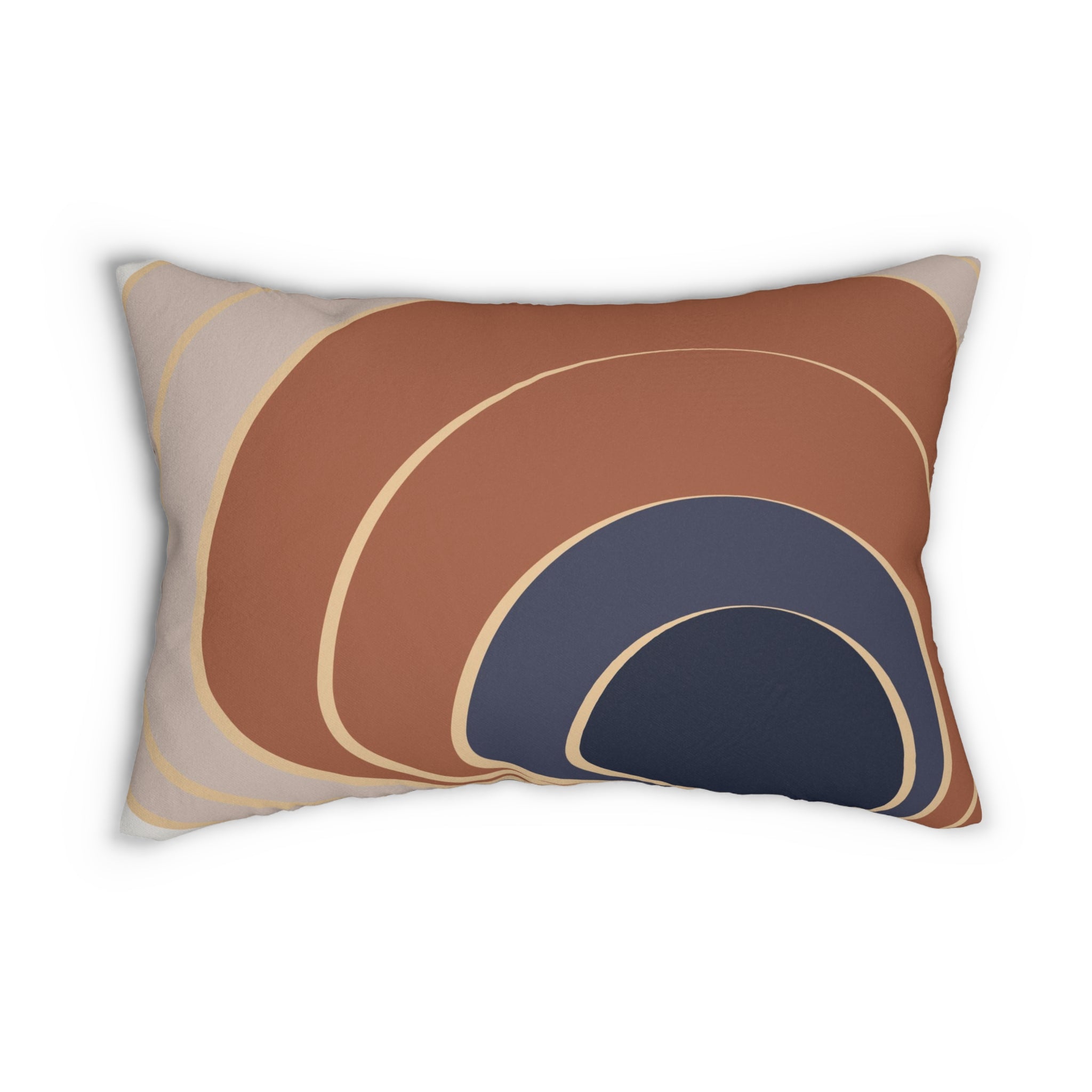 Lumbar rectangle throw pillow