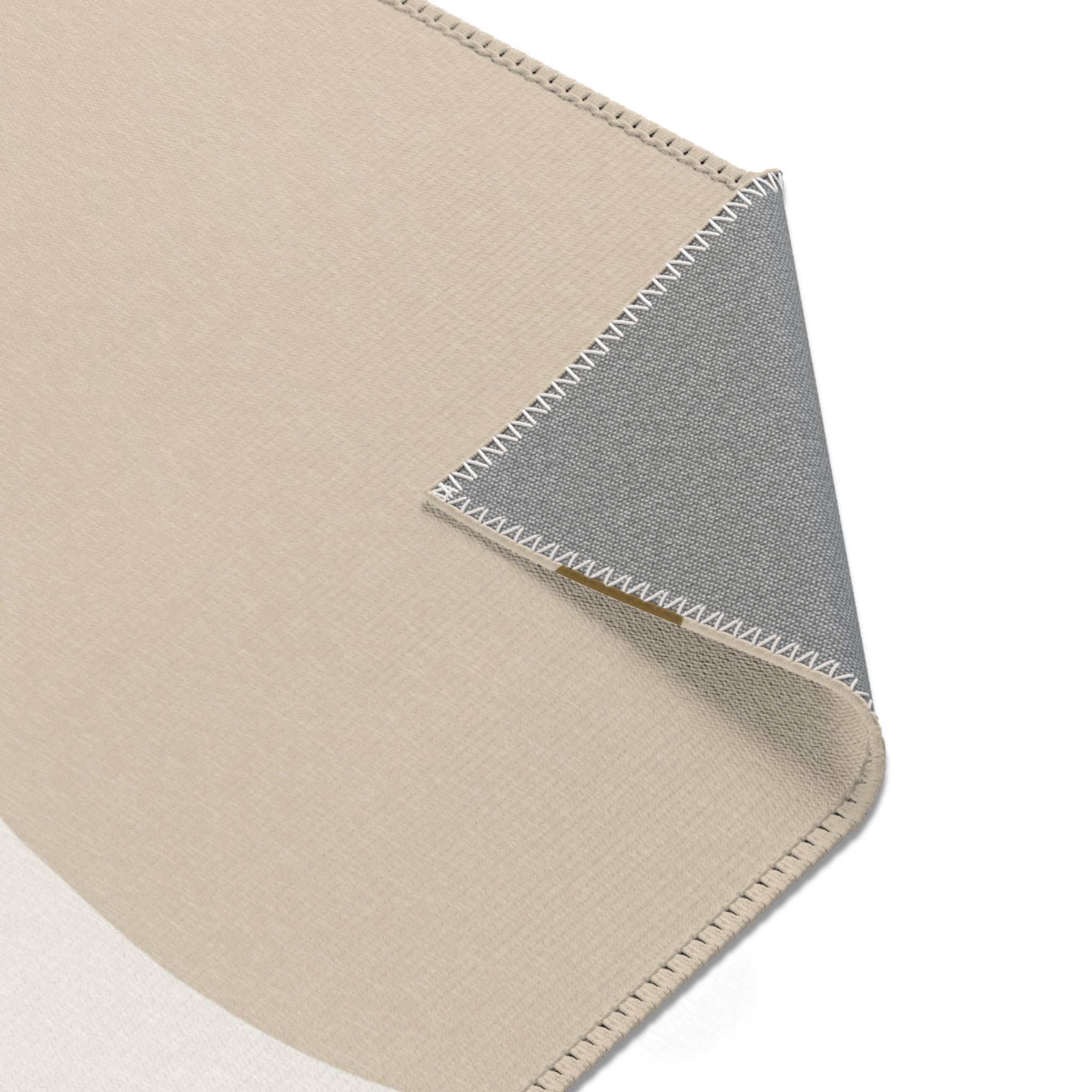 Abstract Area Rug | Modern Organic Earthy Brown Beige