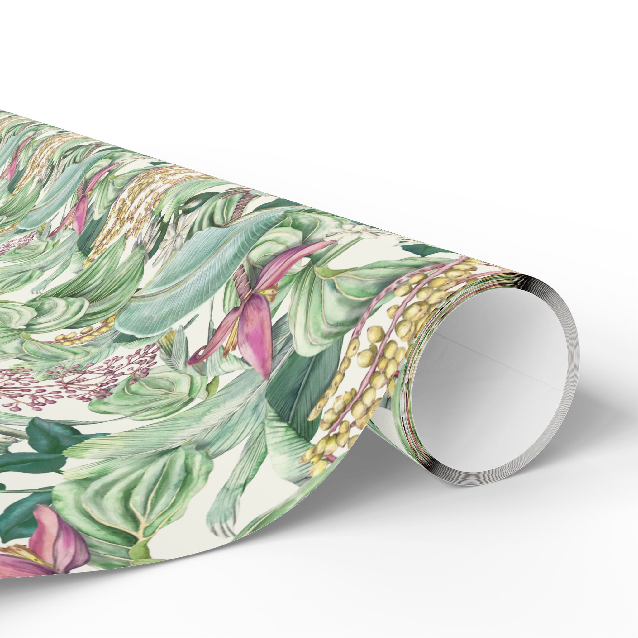 Floral Wrapping Papers, Jungle Botanical Gift Wrapping for the Holidays, Birthdays
