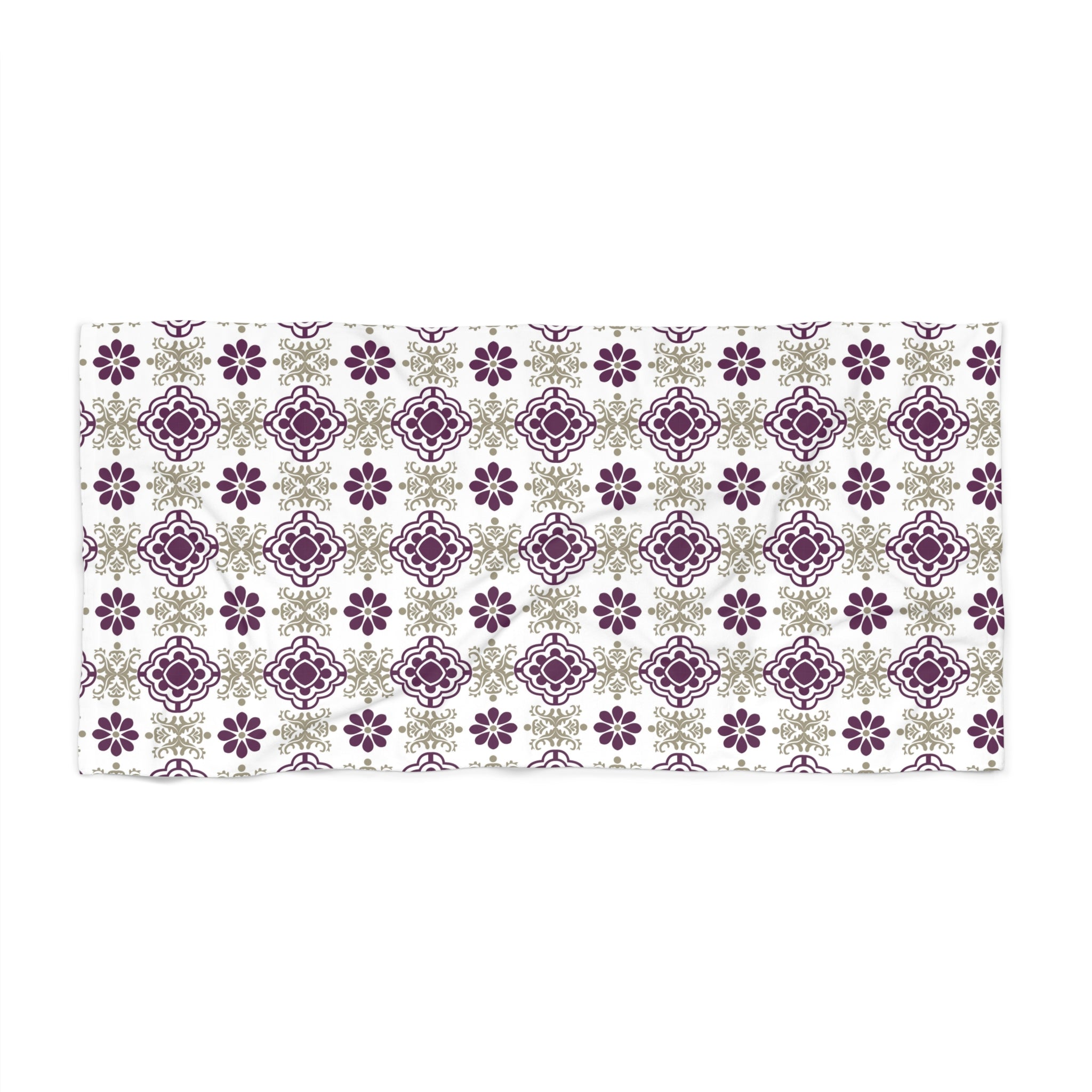 Bath, Beach Towel | Bath Towel floral, art nouveau
