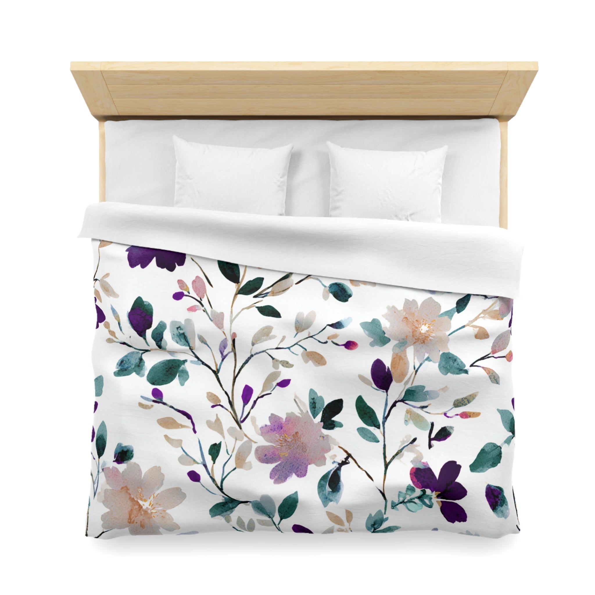 Floral Duvet, Pillow Cover | Wildflowers Bedroom Decor