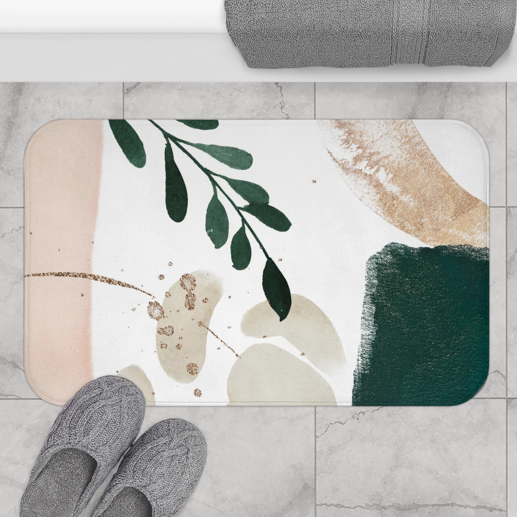 bathroom rug