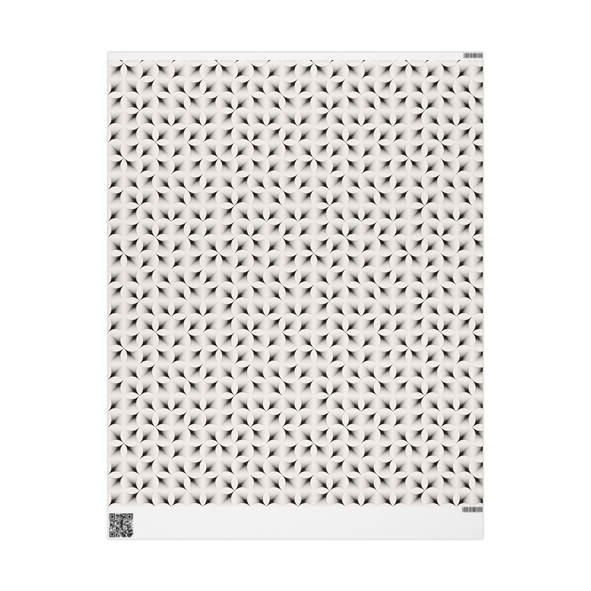 Art Deco Wrapping Papers, Black White for the Holidays, Birthdays