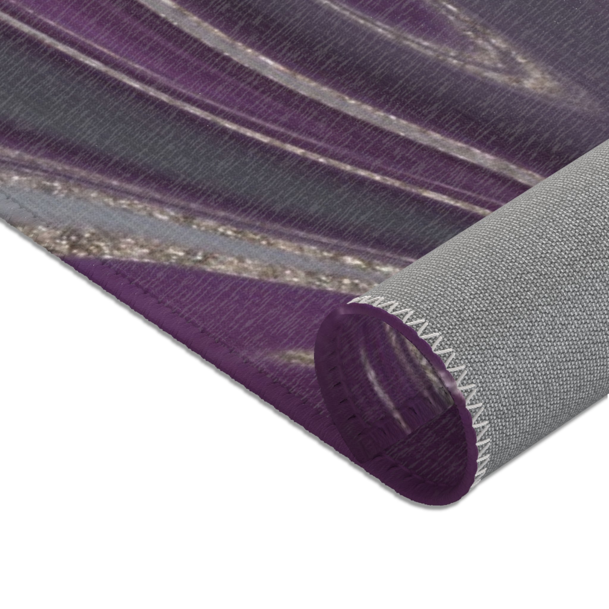 Abstract Large Area Rug | Modern Rug, Purple Lavender