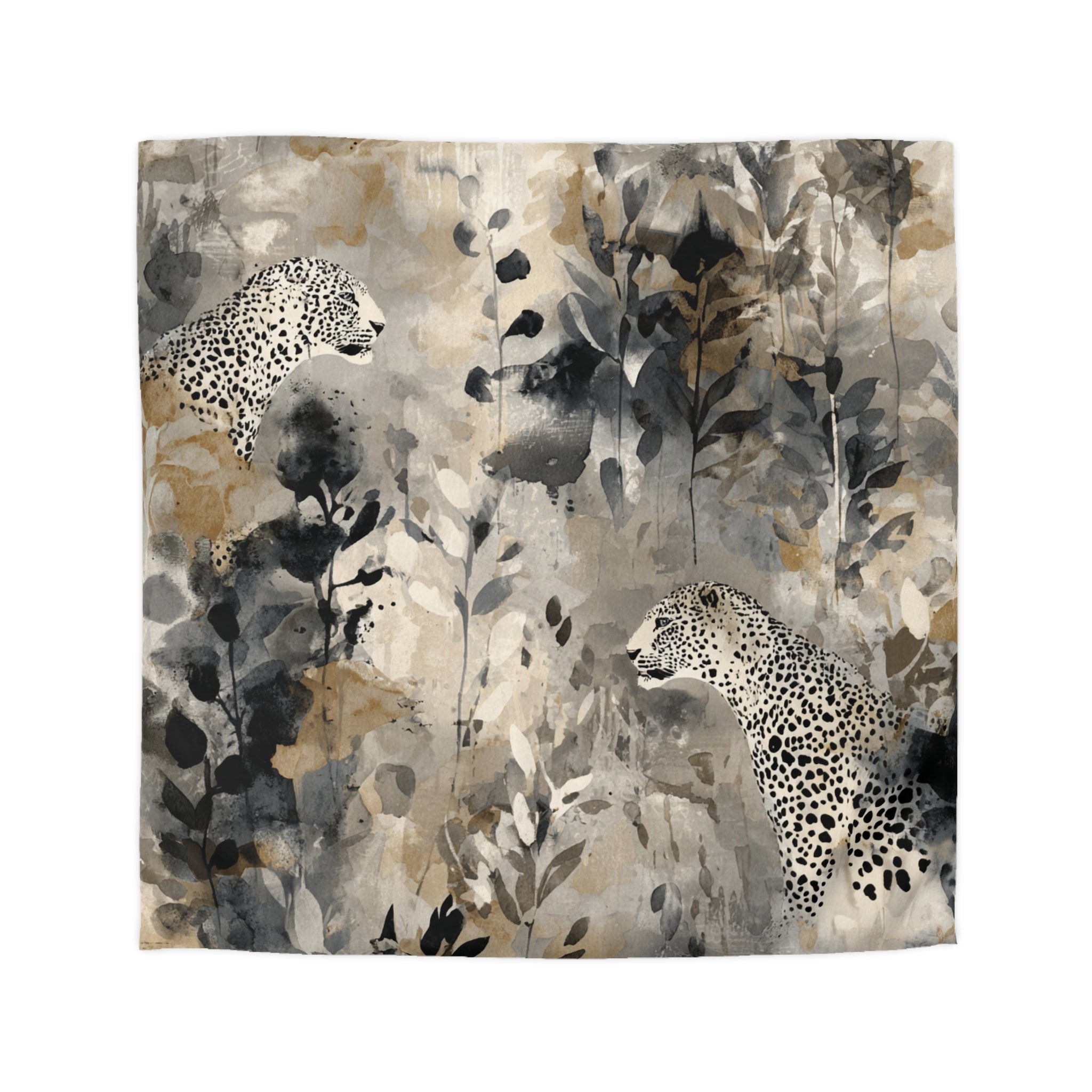 Wild Jungle Duvet, Pillow Cover Set | Big Cats Bedroom Set