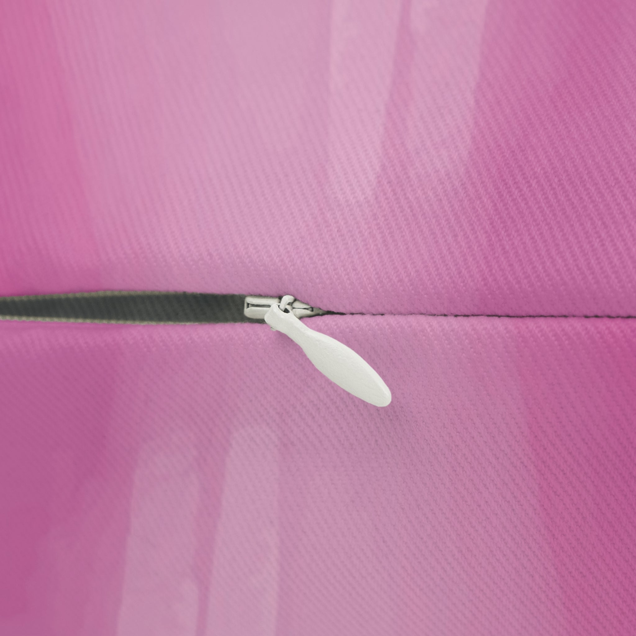 Abstract Floral Lumbar Pillow | Pink Ombre