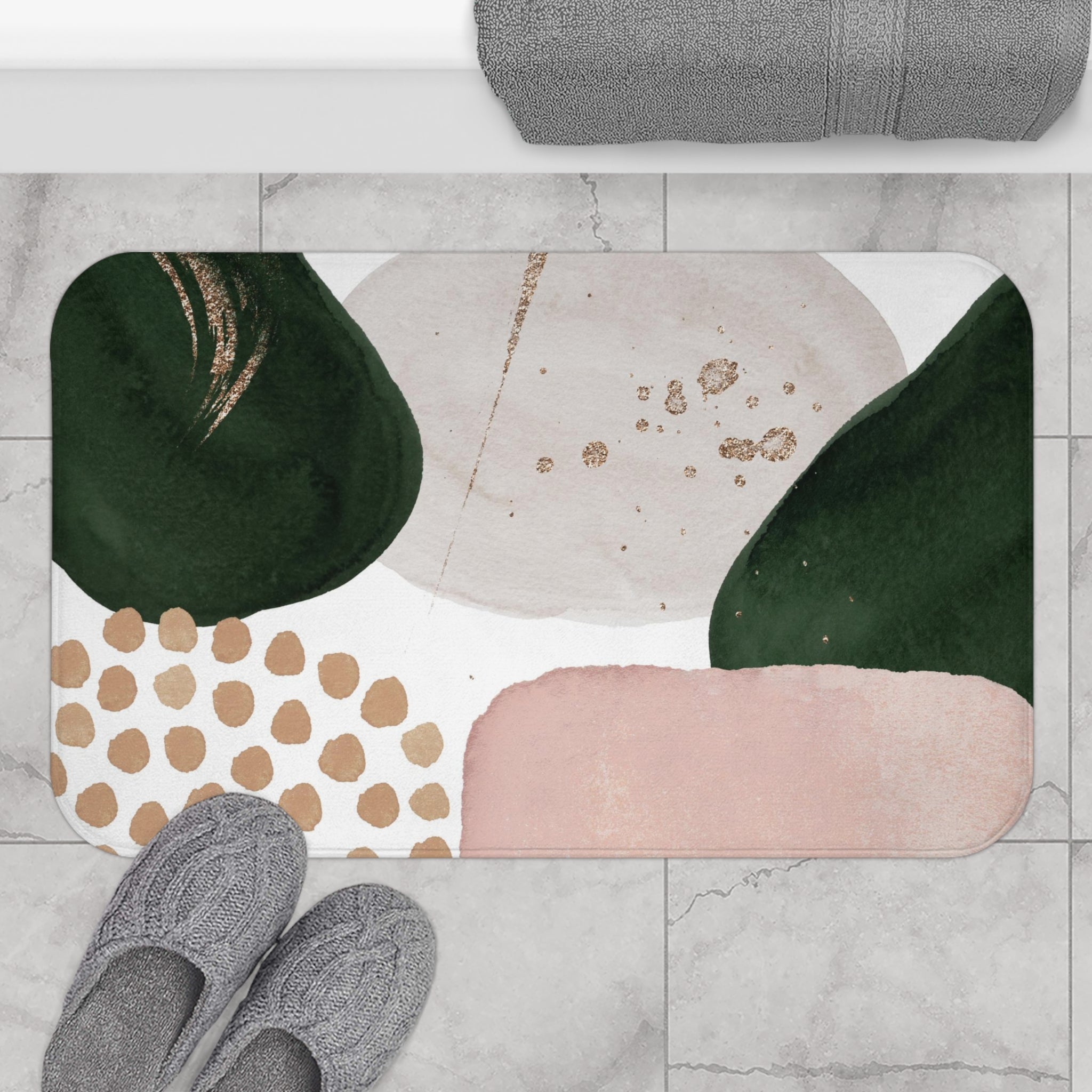 bathroom rug