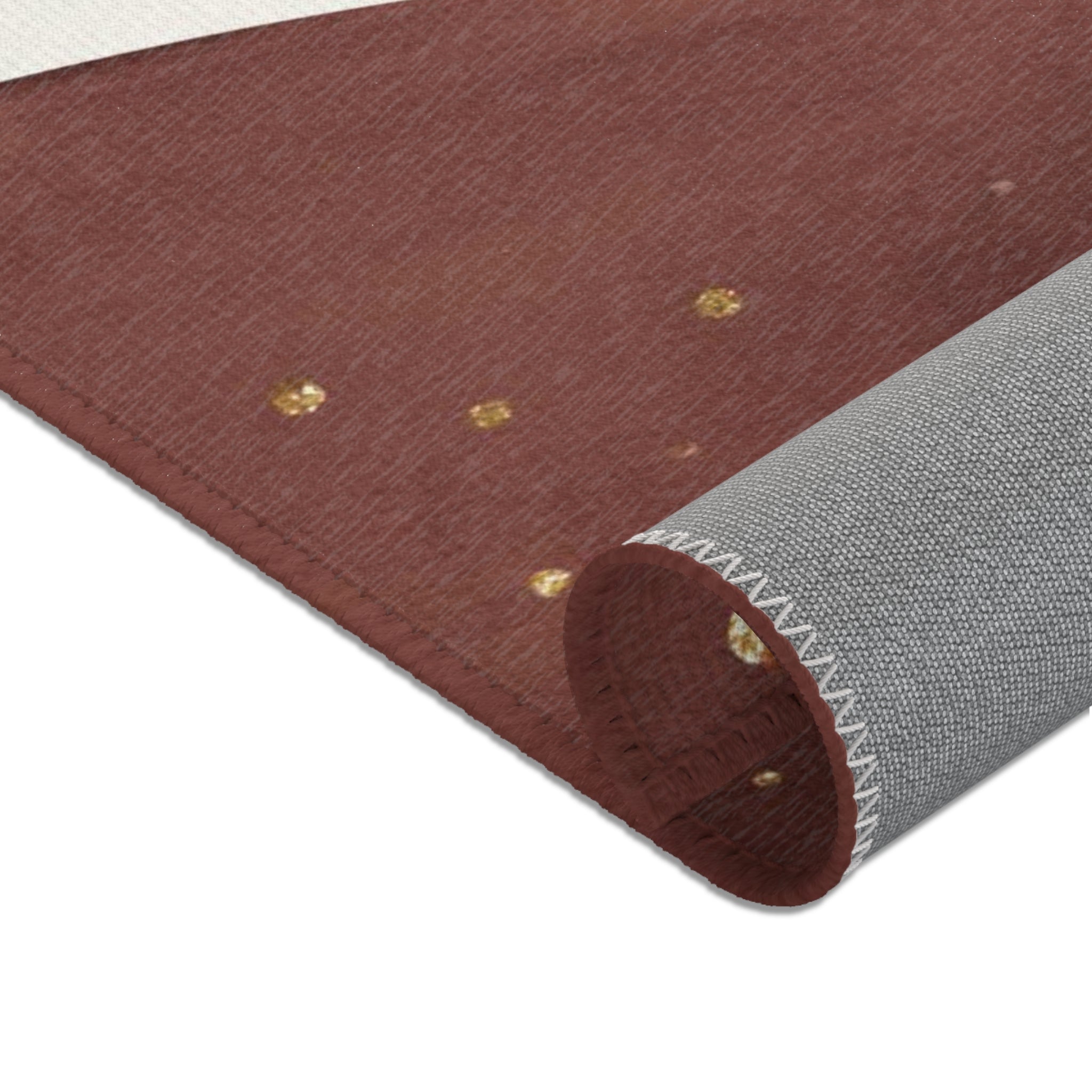 Floral Boho Area Rug | Modern Boho Burgundy, Muted Pink Orange