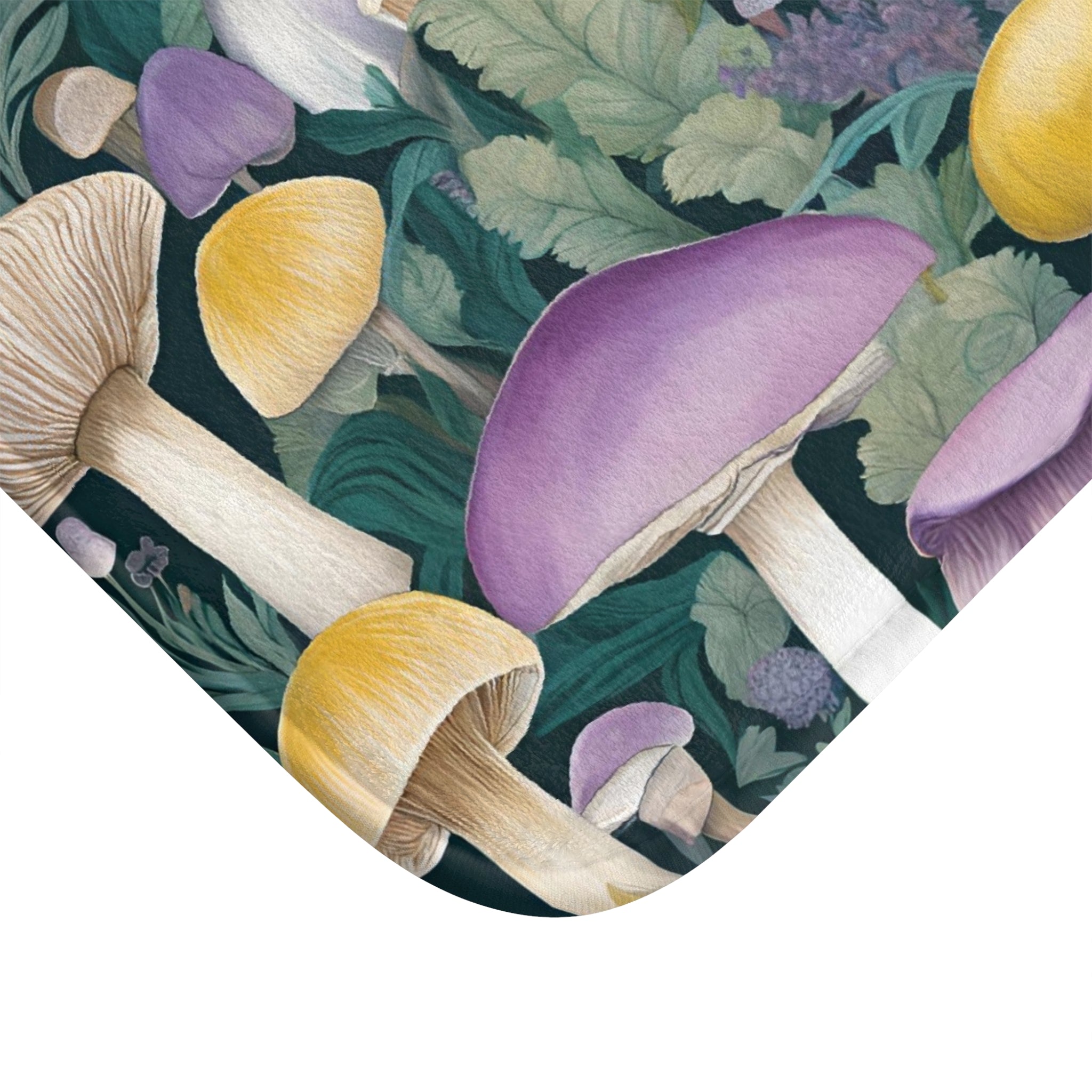 Mushrooms Bath Mat | Colorful Funky, Shabby Core