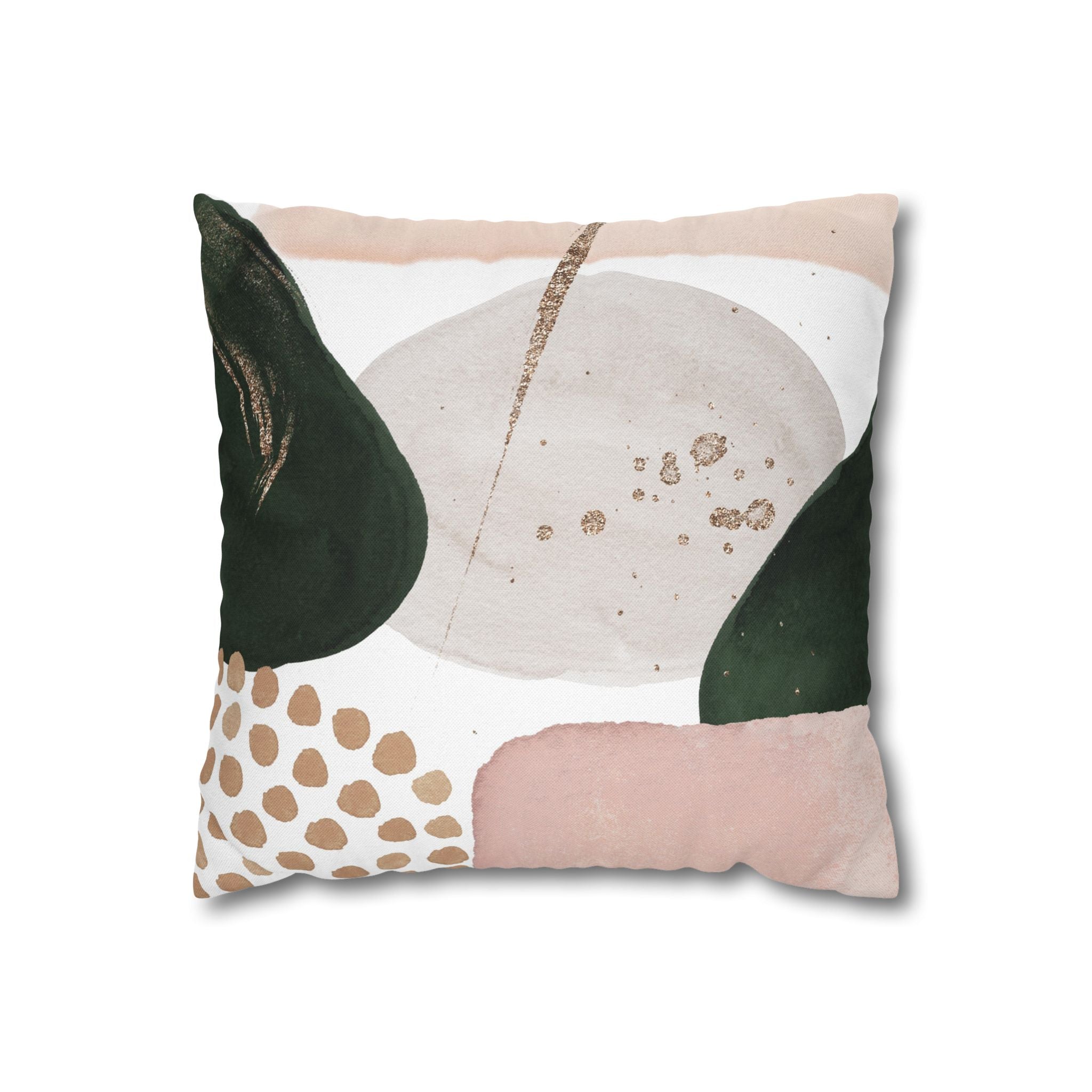 Copy of Abstract Throw Pillow Cover, Watercolor Modern Organic Decor Cushion