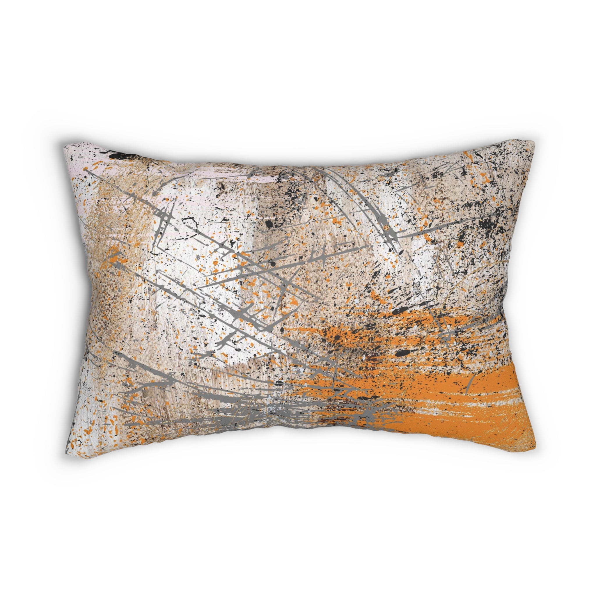 Lumbar rectangle throw pillow
