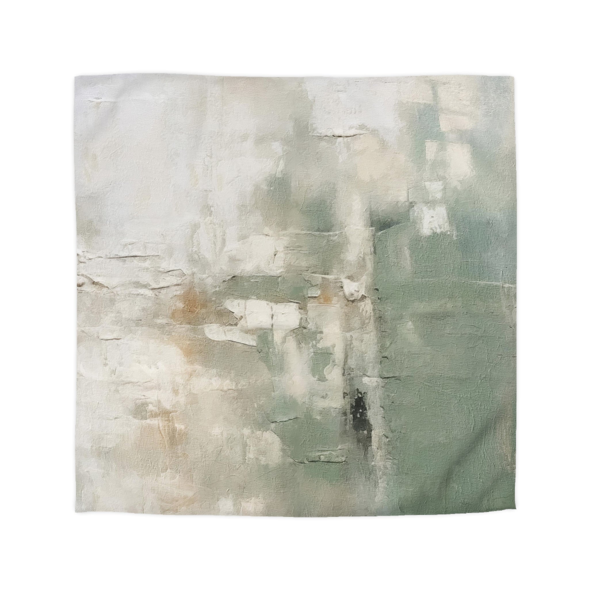 Abstract Duvet, Pillow Cover Set | Sage Green Bedroom Set