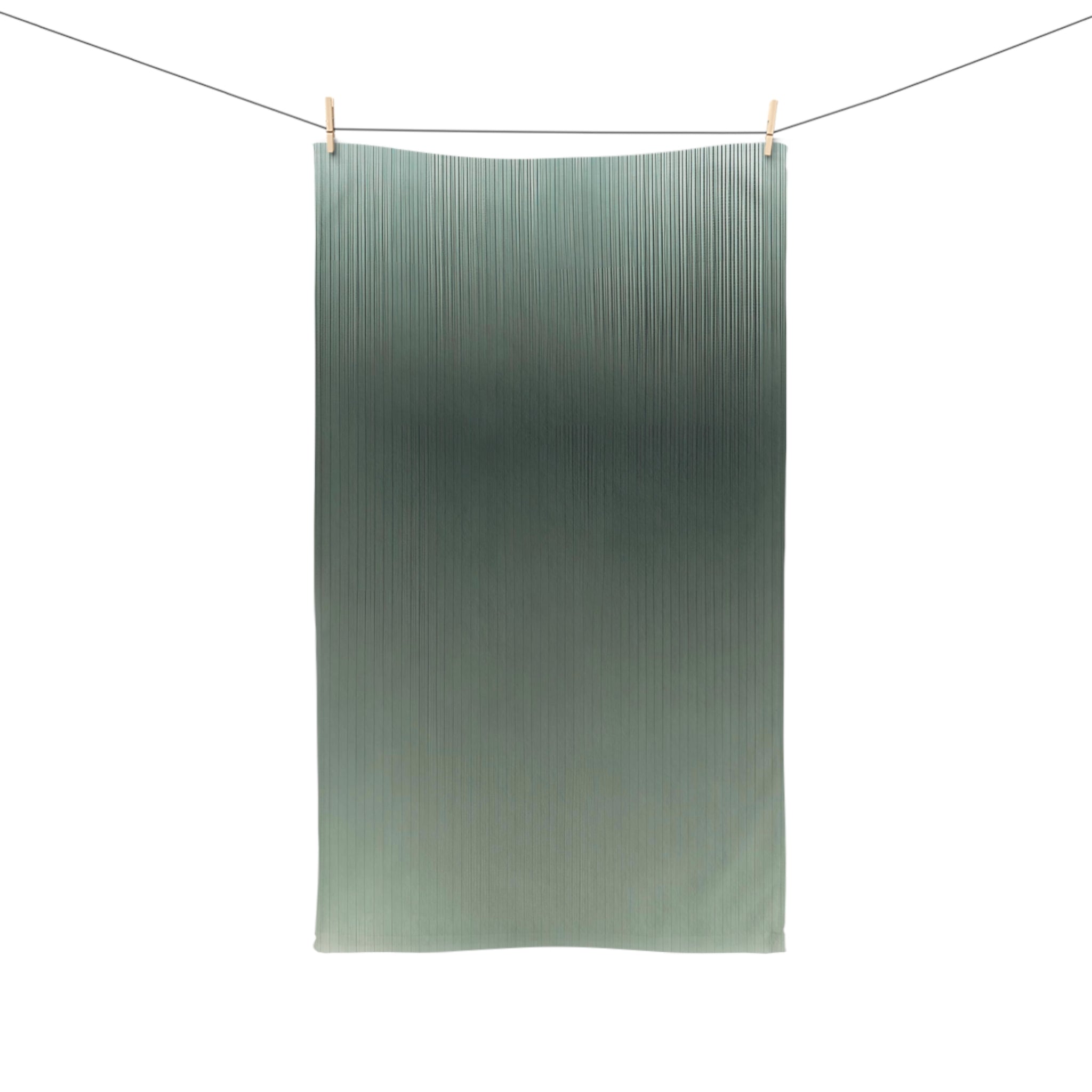 Abstract Kitchen, Bath Hand Towel | Sage Green Ombre Towel