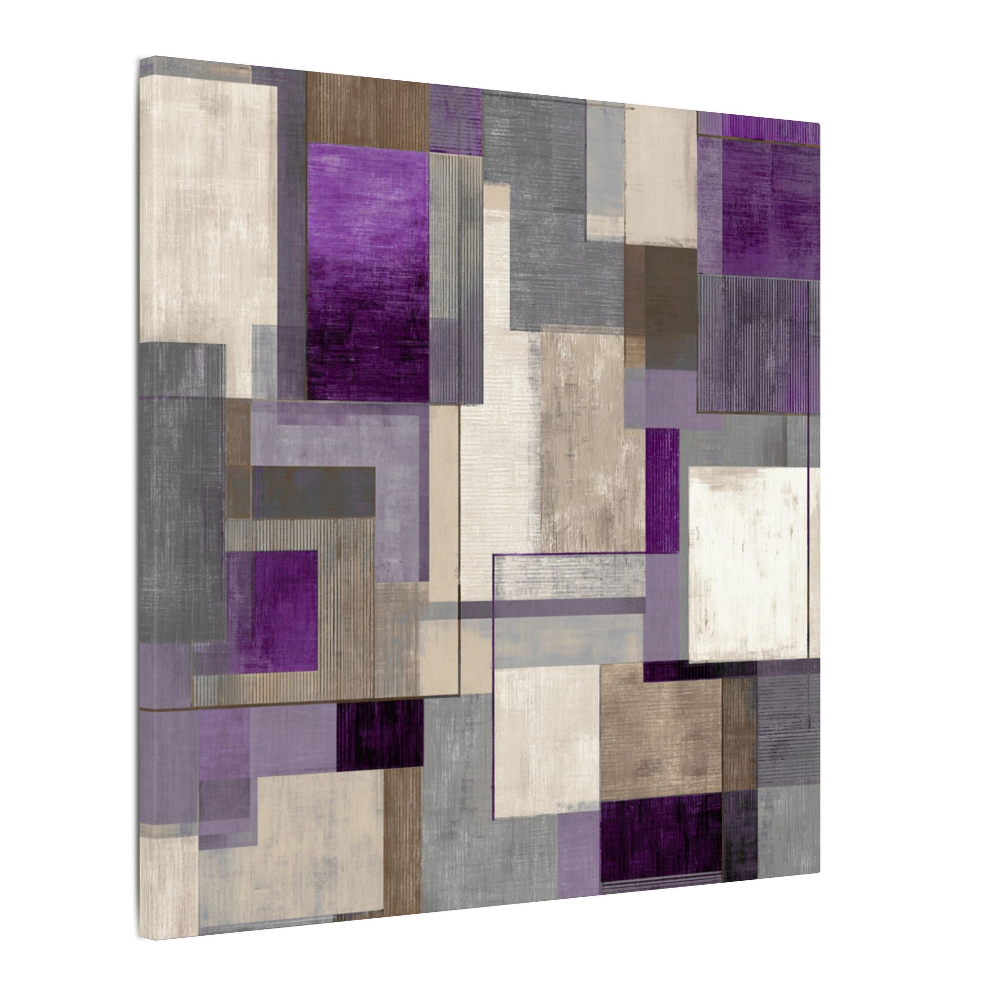 Canvas Wall Art | Earthy Neutral Watercolor Boho Wall Artwork