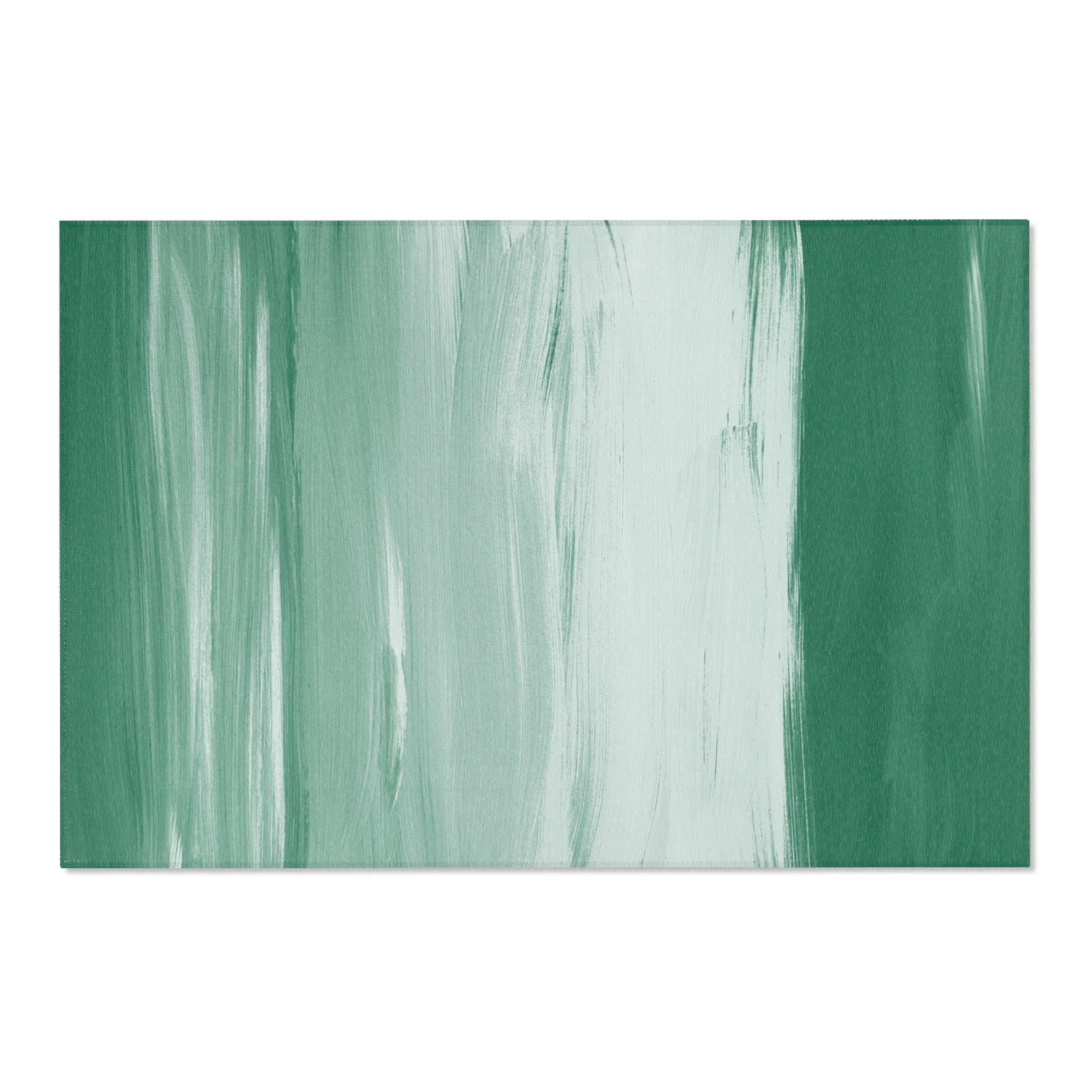 Abstract Ombre Area Rug | Sage Green Rug