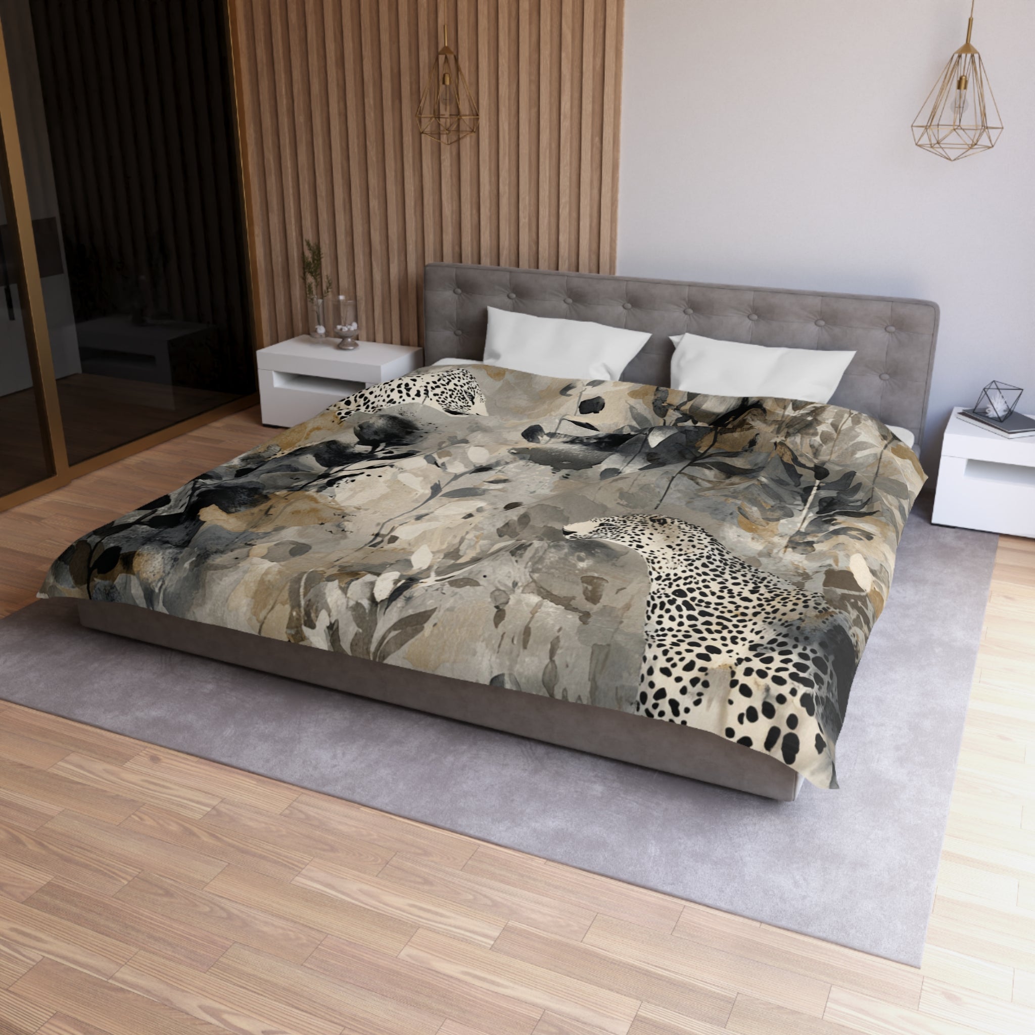 Wild Jungle Duvet, Pillow Cover Set | Big Cats Bedroom Set