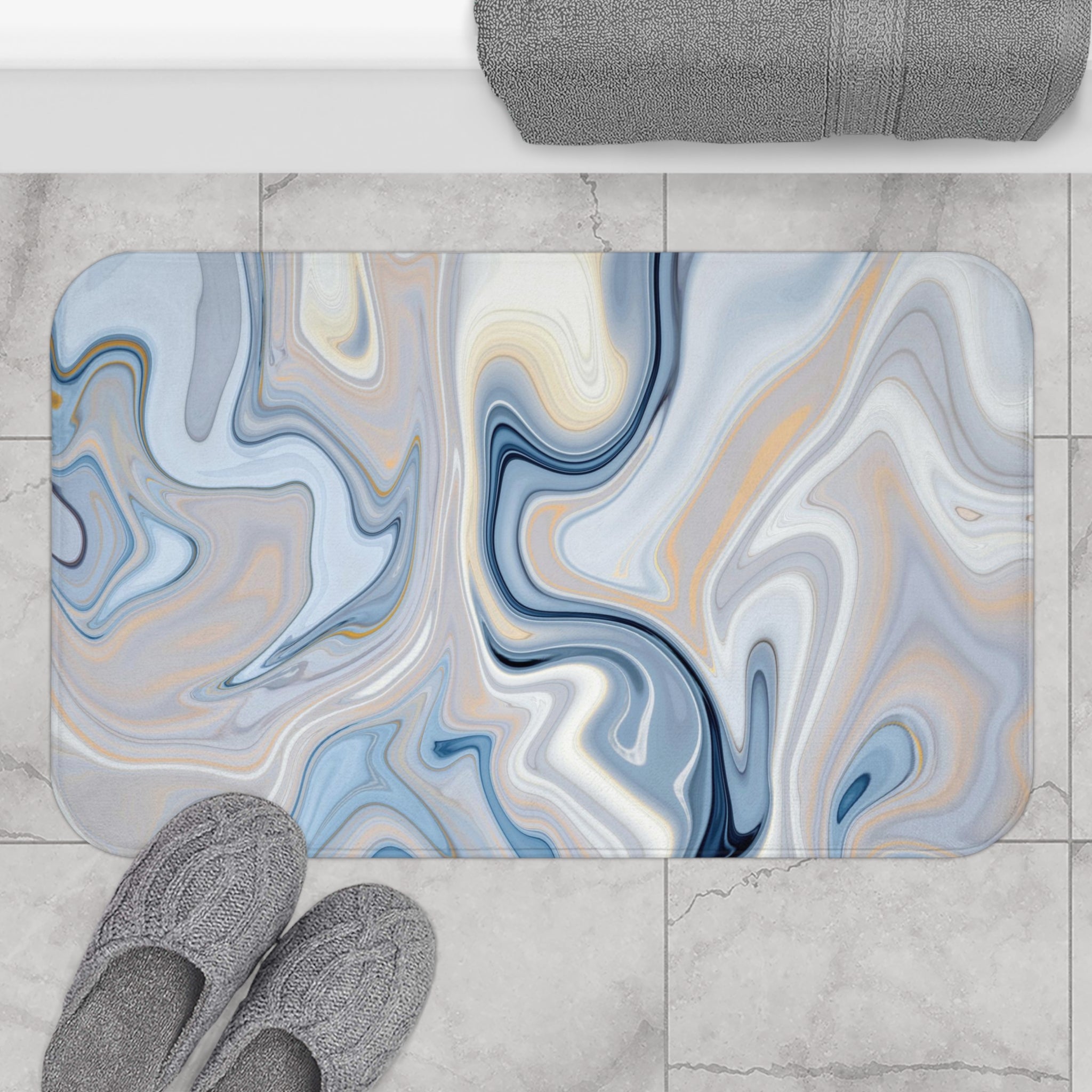 bathroom rug