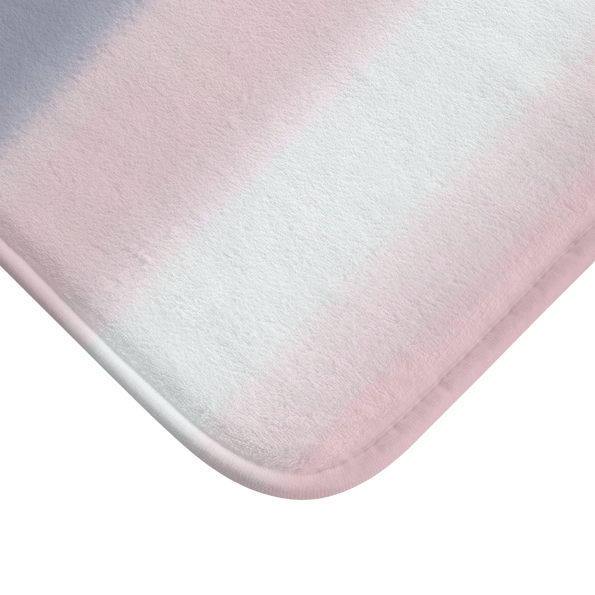 Abstract Bath Mat, Kitchen Mat | Lavender Purple, Blush Pink