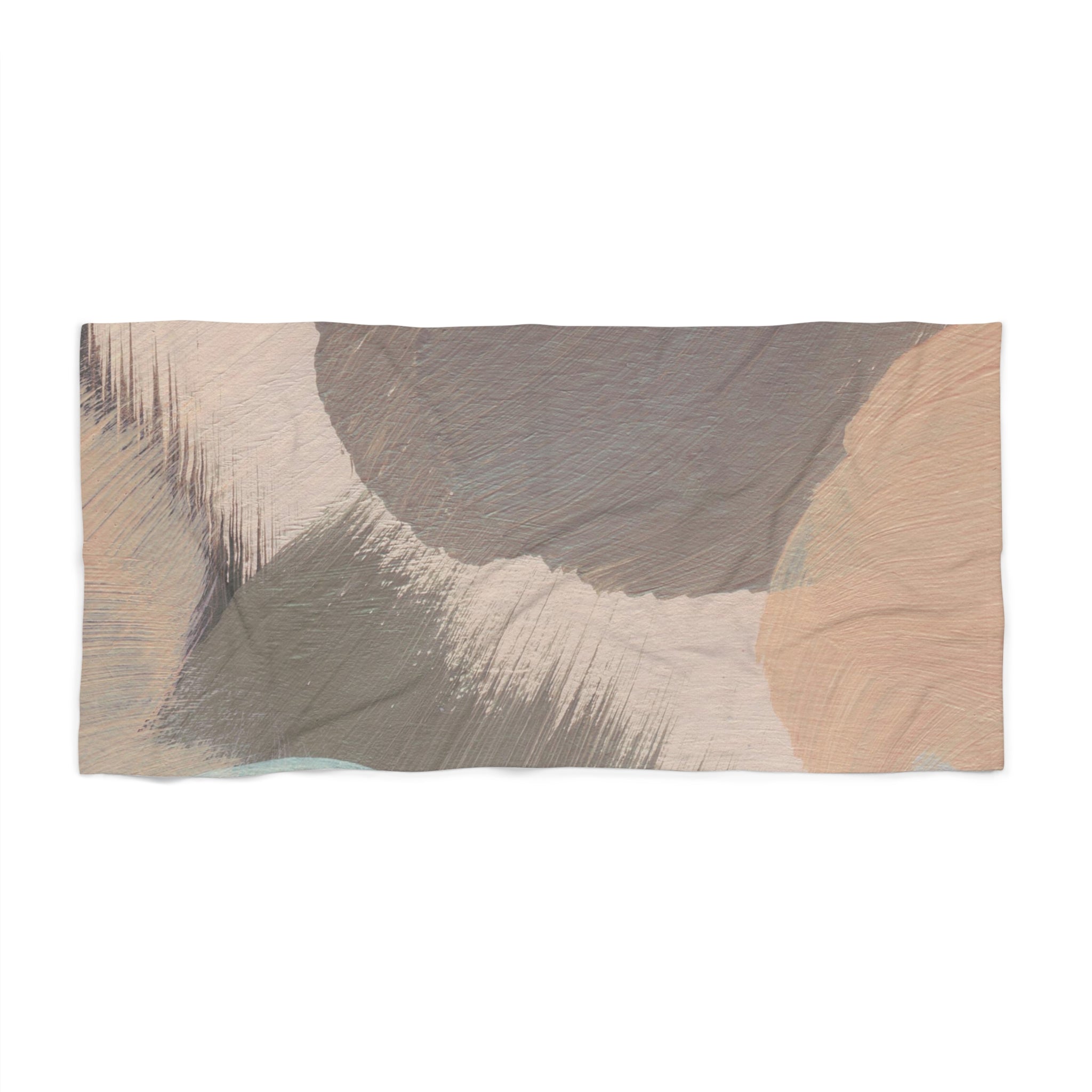 Bath, Beach Towel | Taupe Blush Beige Bath Towel