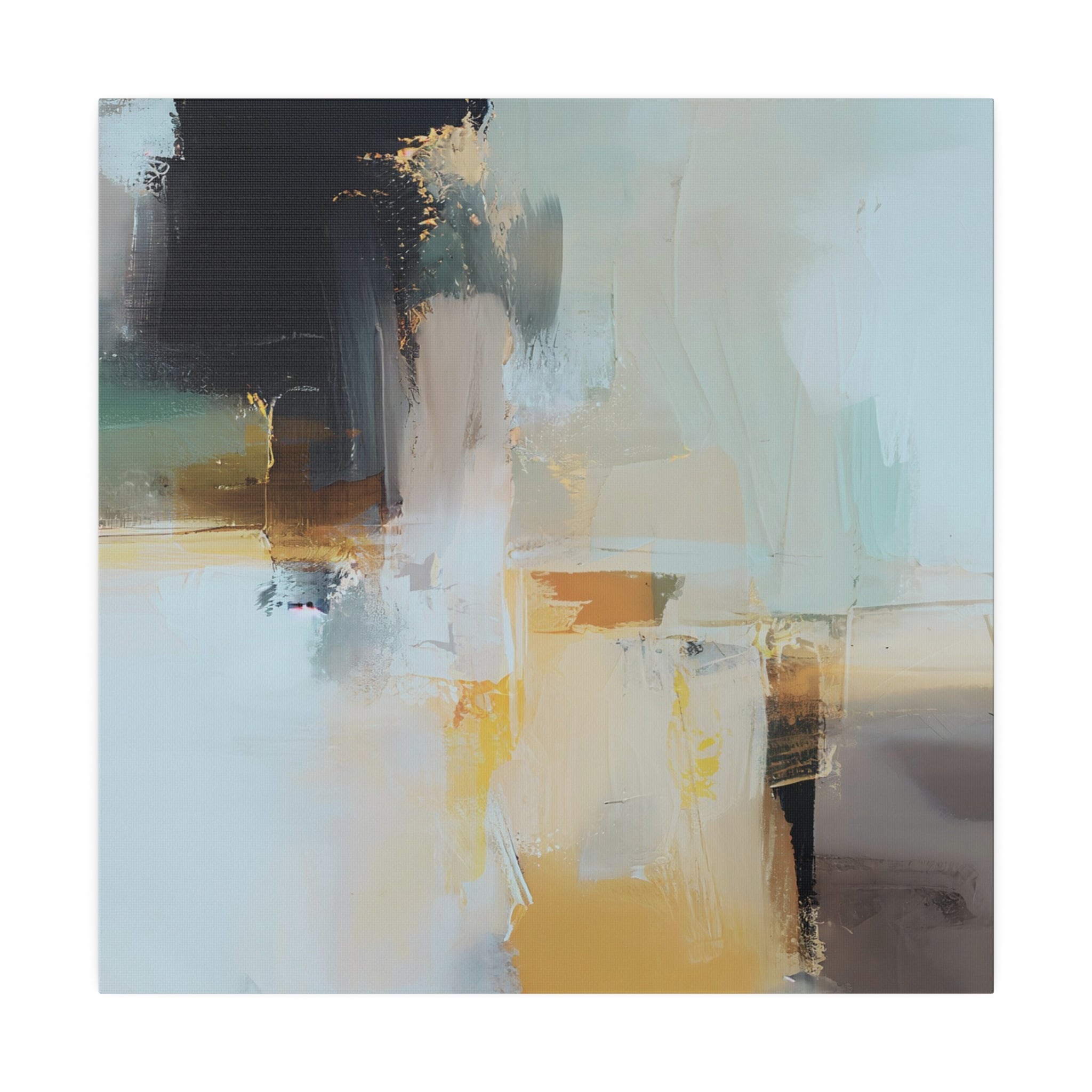 Canvas Wall Art | Pale Blue Grey Wall Artwork