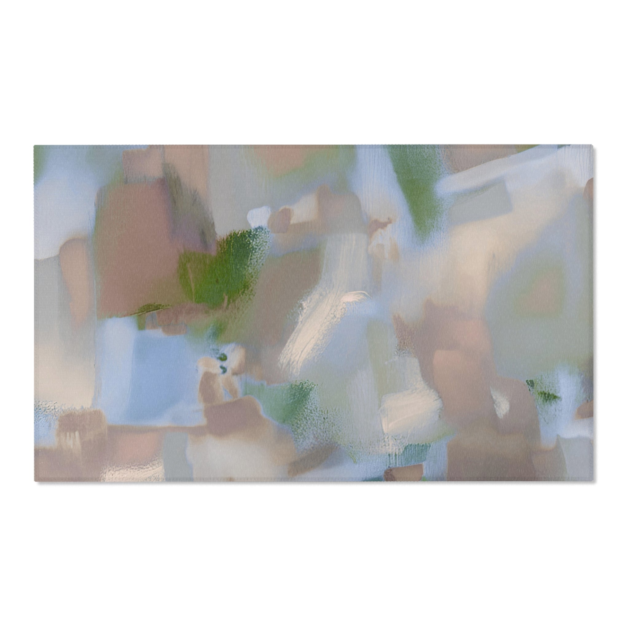 Abstract Ombre Area Rug | Pastel Rug