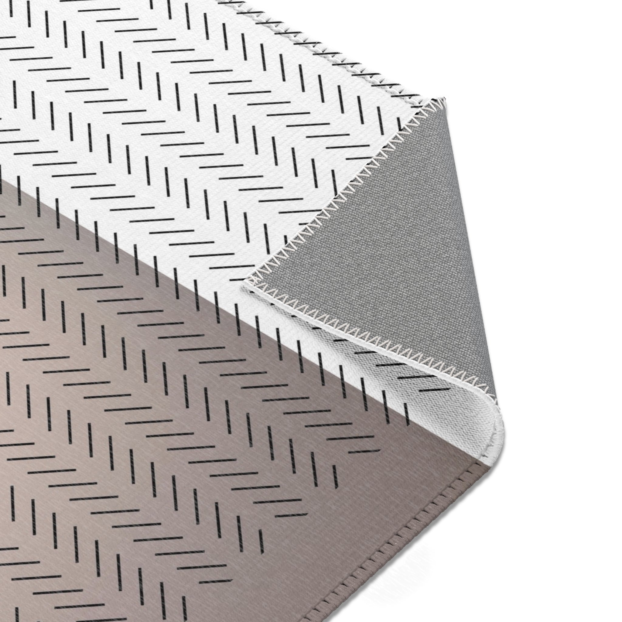 Art Deco Area Rug | Modern Rug, Geometric White Beige Black