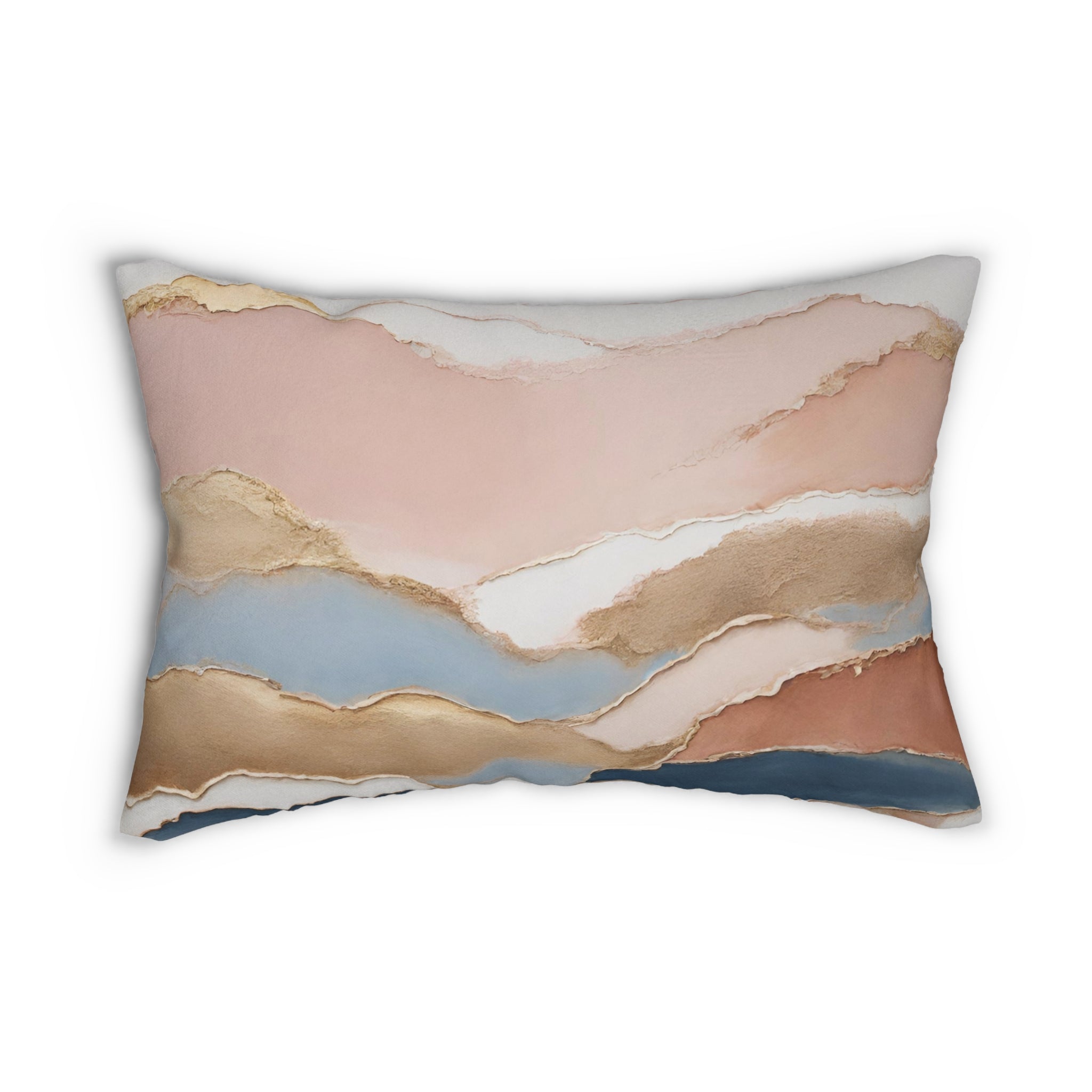 Lumbar rectangle throw pillow